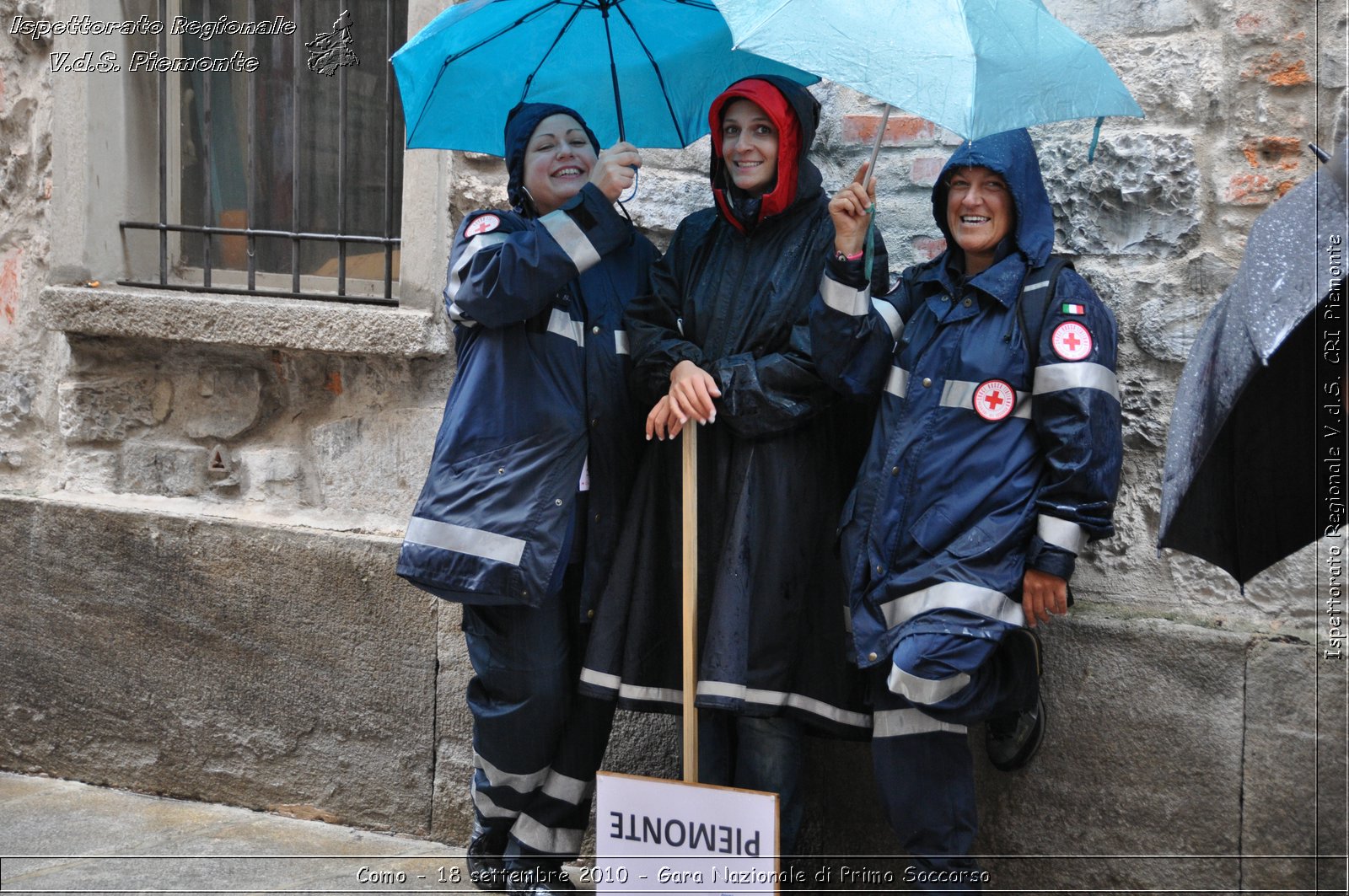 Como - 18 settembre 2010 - Gara Nazionale di Primo Soccorso -  Croce Rossa Italiana - Ispettorato Regionale Volontari del Soccorso Piemonte