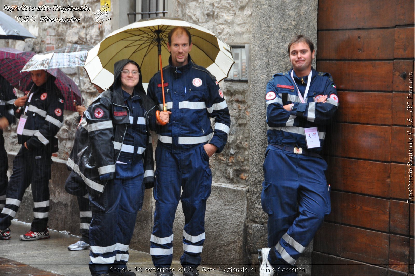 Como - 18 settembre 2010 - Gara Nazionale di Primo Soccorso -  Croce Rossa Italiana - Ispettorato Regionale Volontari del Soccorso Piemonte