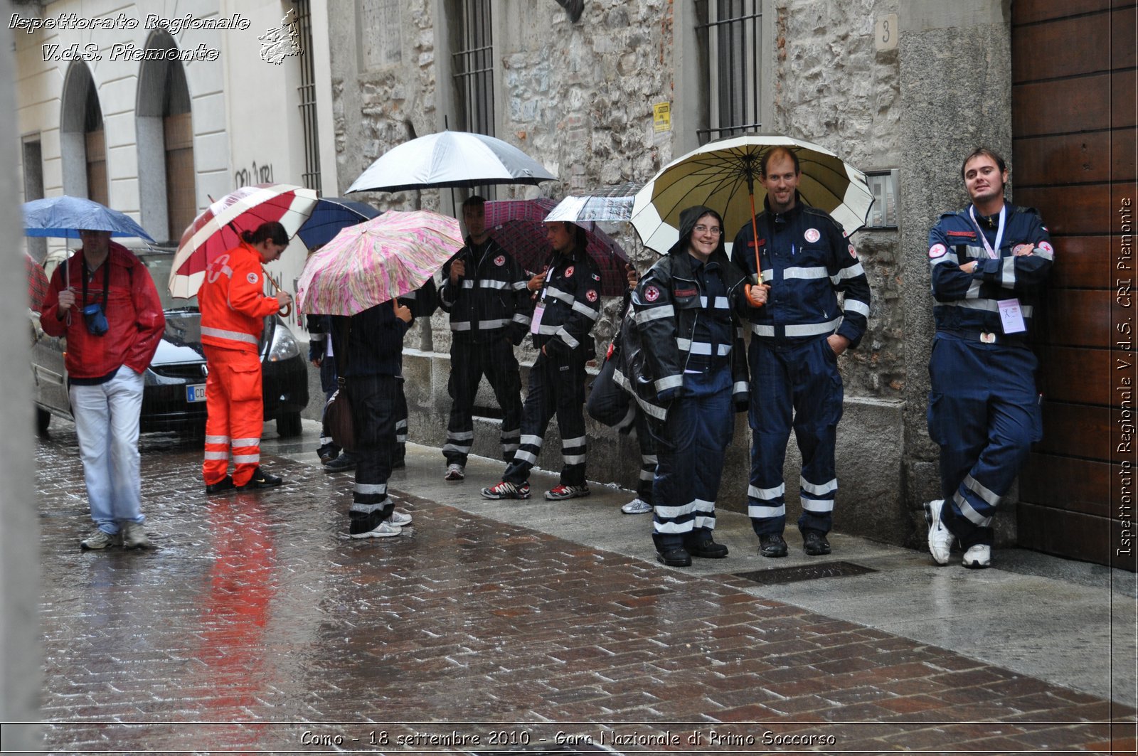 Como - 18 settembre 2010 - Gara Nazionale di Primo Soccorso -  Croce Rossa Italiana - Ispettorato Regionale Volontari del Soccorso Piemonte