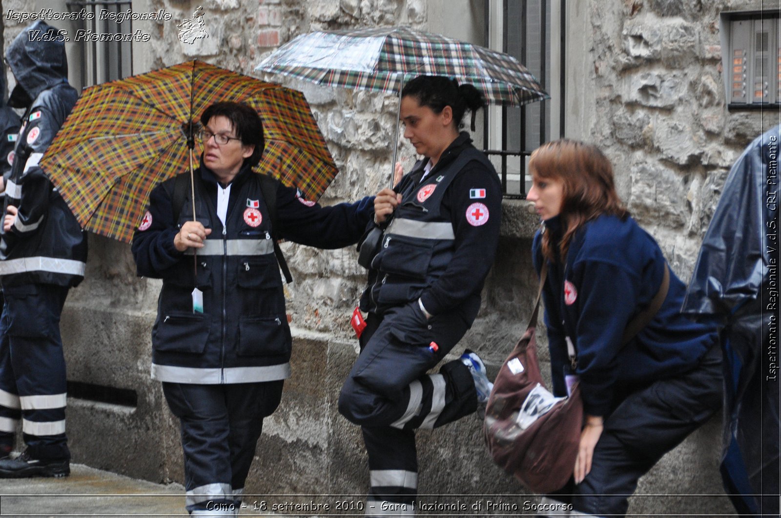 Como - 18 settembre 2010 - Gara Nazionale di Primo Soccorso -  Croce Rossa Italiana - Ispettorato Regionale Volontari del Soccorso Piemonte