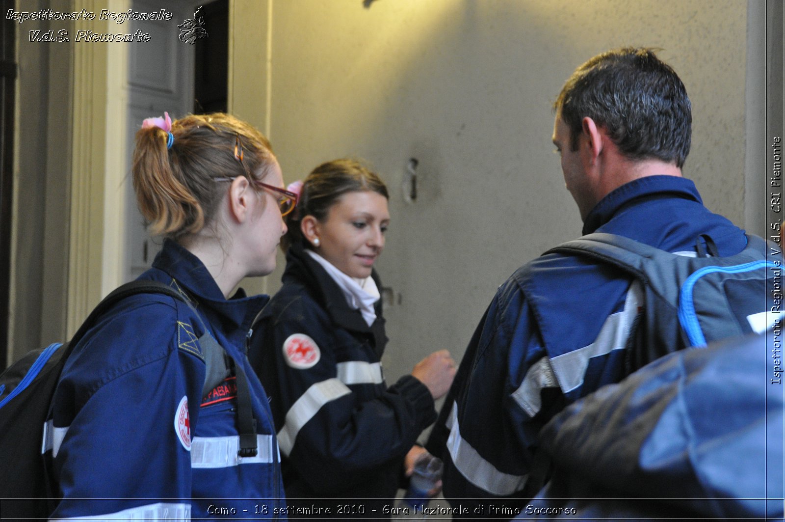 Como - 18 settembre 2010 - Gara Nazionale di Primo Soccorso -  Croce Rossa Italiana - Ispettorato Regionale Volontari del Soccorso Piemonte