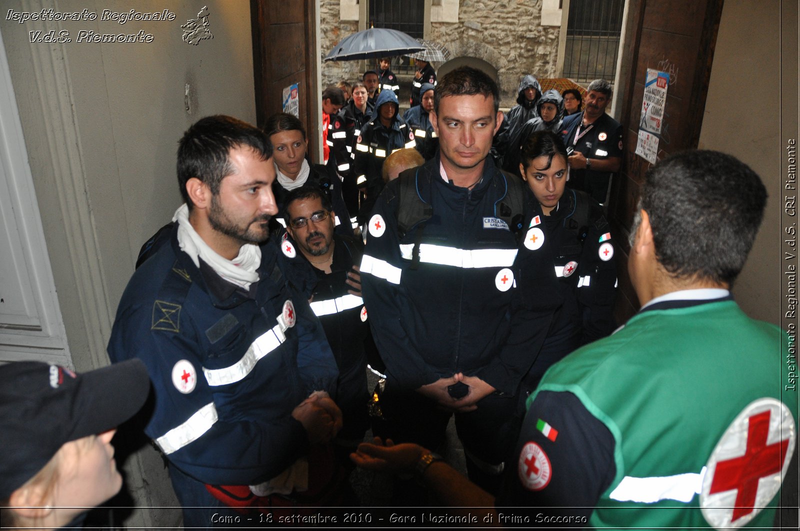 Como - 18 settembre 2010 - Gara Nazionale di Primo Soccorso -  Croce Rossa Italiana - Ispettorato Regionale Volontari del Soccorso Piemonte