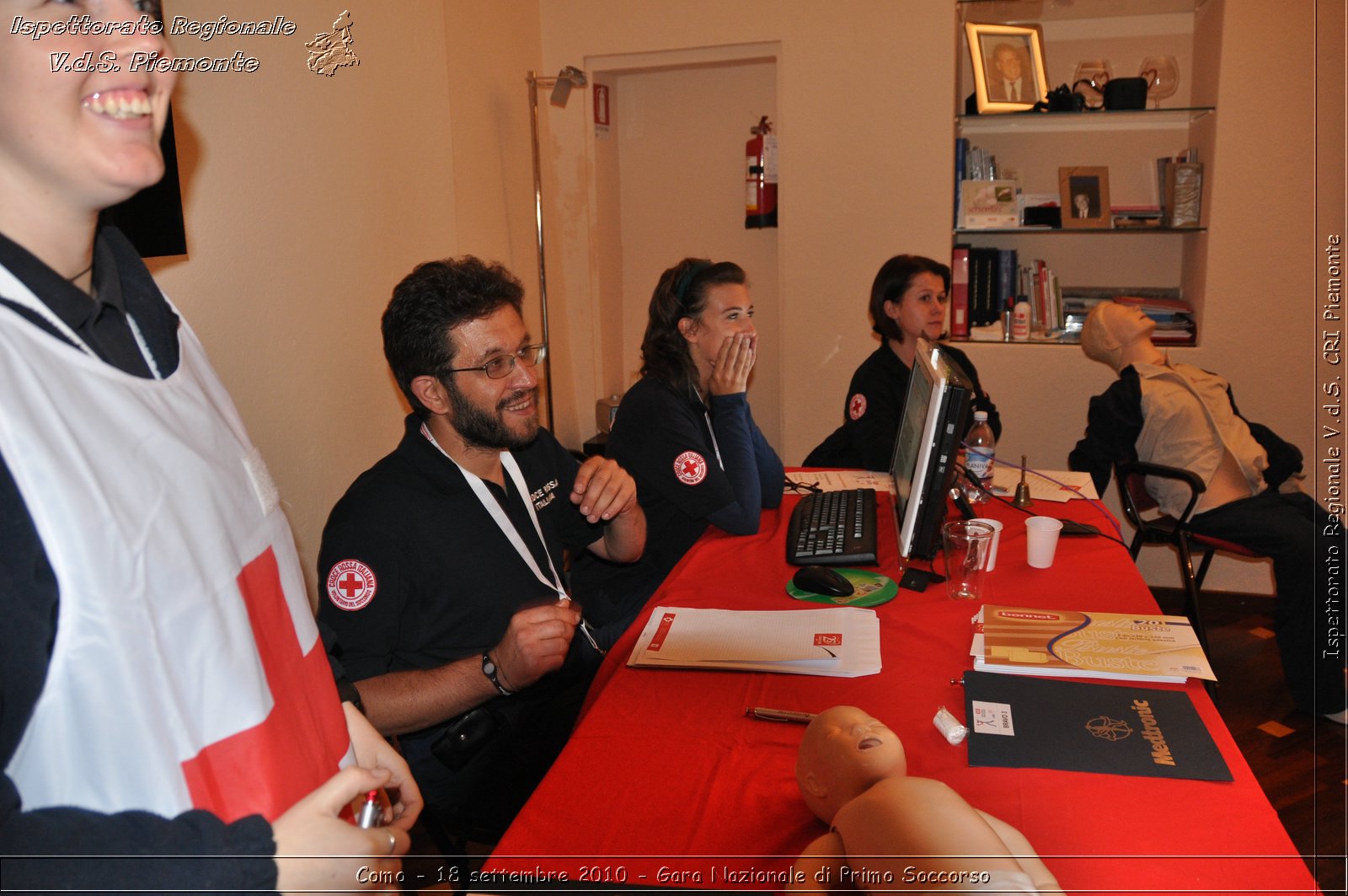 Como - 18 settembre 2010 - Gara Nazionale di Primo Soccorso -  Croce Rossa Italiana - Ispettorato Regionale Volontari del Soccorso Piemonte