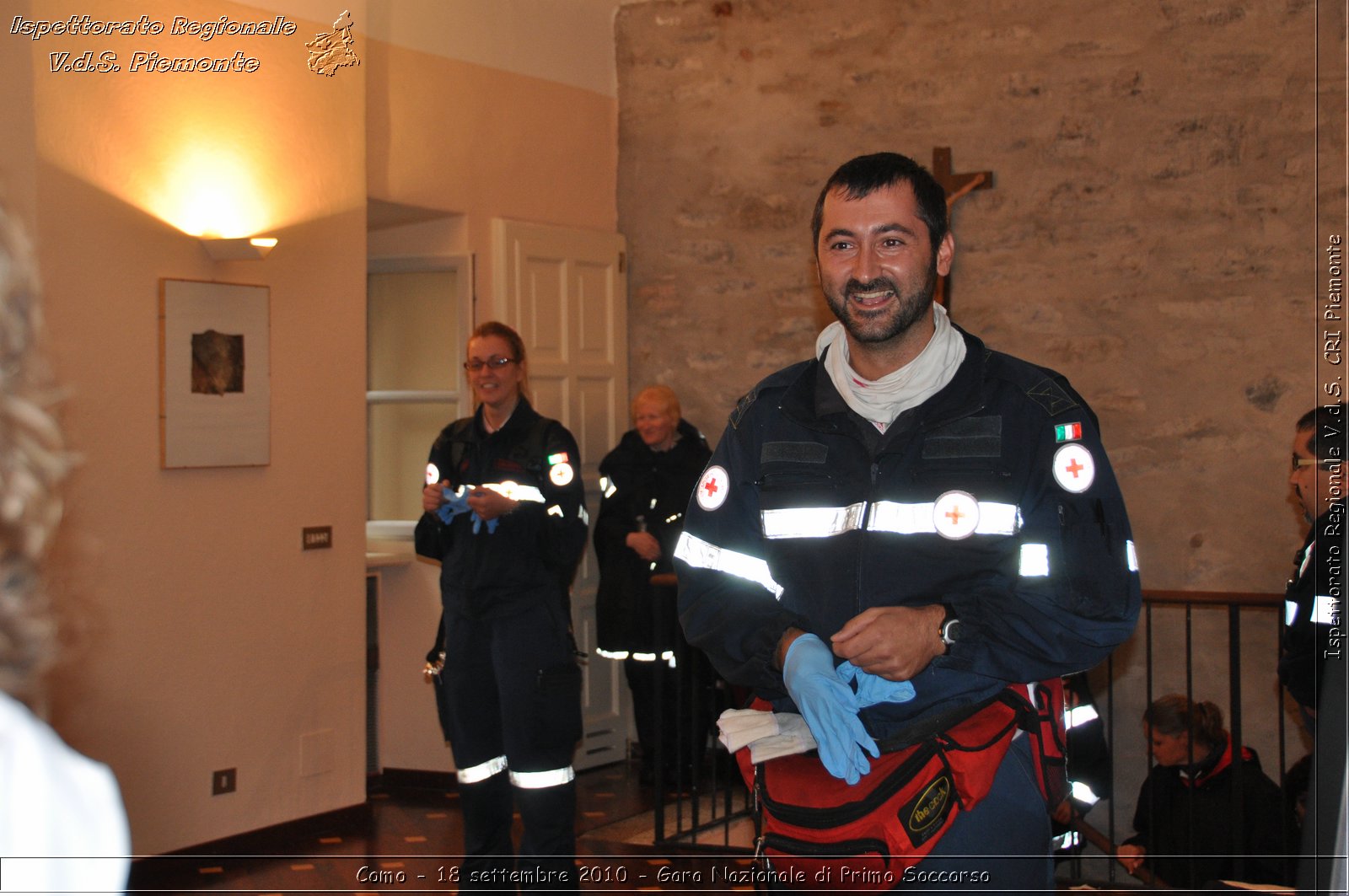 Como - 18 settembre 2010 - Gara Nazionale di Primo Soccorso -  Croce Rossa Italiana - Ispettorato Regionale Volontari del Soccorso Piemonte