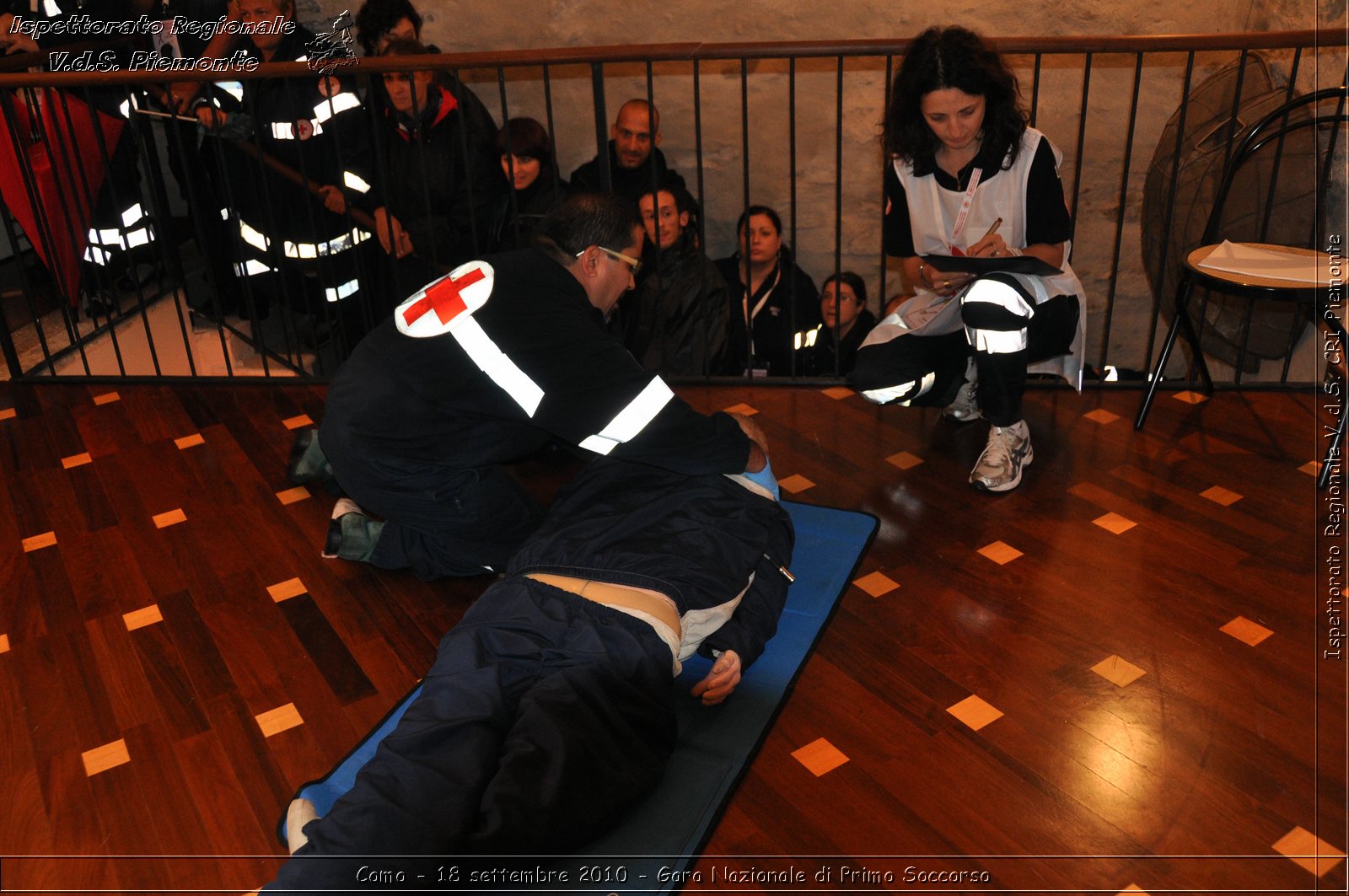 Como - 18 settembre 2010 - Gara Nazionale di Primo Soccorso -  Croce Rossa Italiana - Ispettorato Regionale Volontari del Soccorso Piemonte