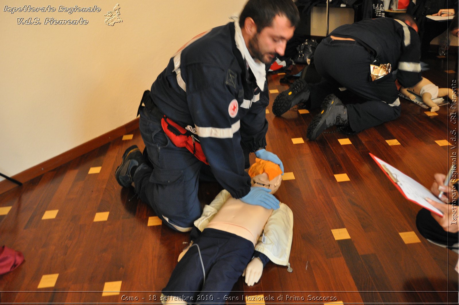 Como - 18 settembre 2010 - Gara Nazionale di Primo Soccorso -  Croce Rossa Italiana - Ispettorato Regionale Volontari del Soccorso Piemonte