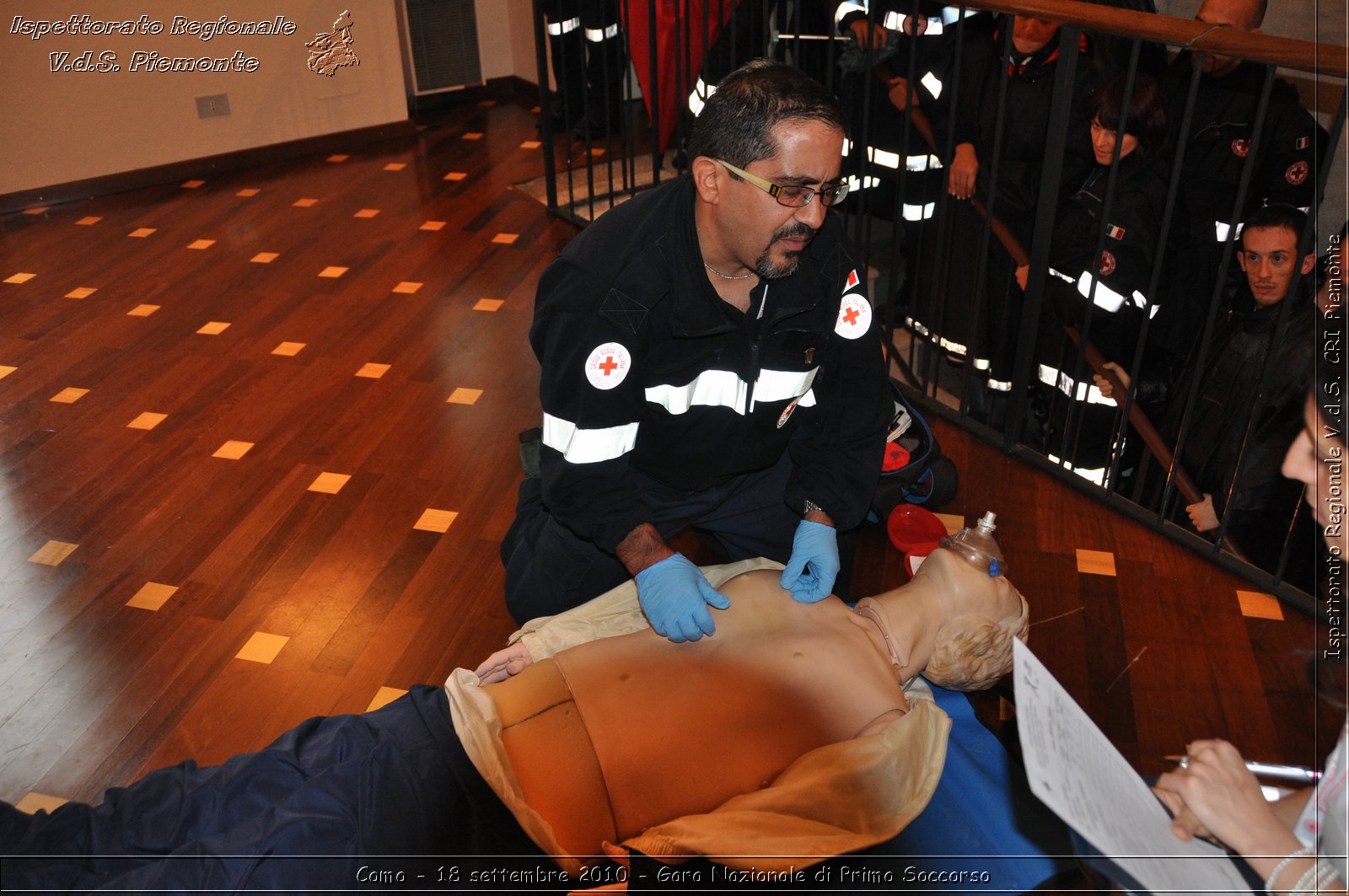 Como - 18 settembre 2010 - Gara Nazionale di Primo Soccorso -  Croce Rossa Italiana - Ispettorato Regionale Volontari del Soccorso Piemonte