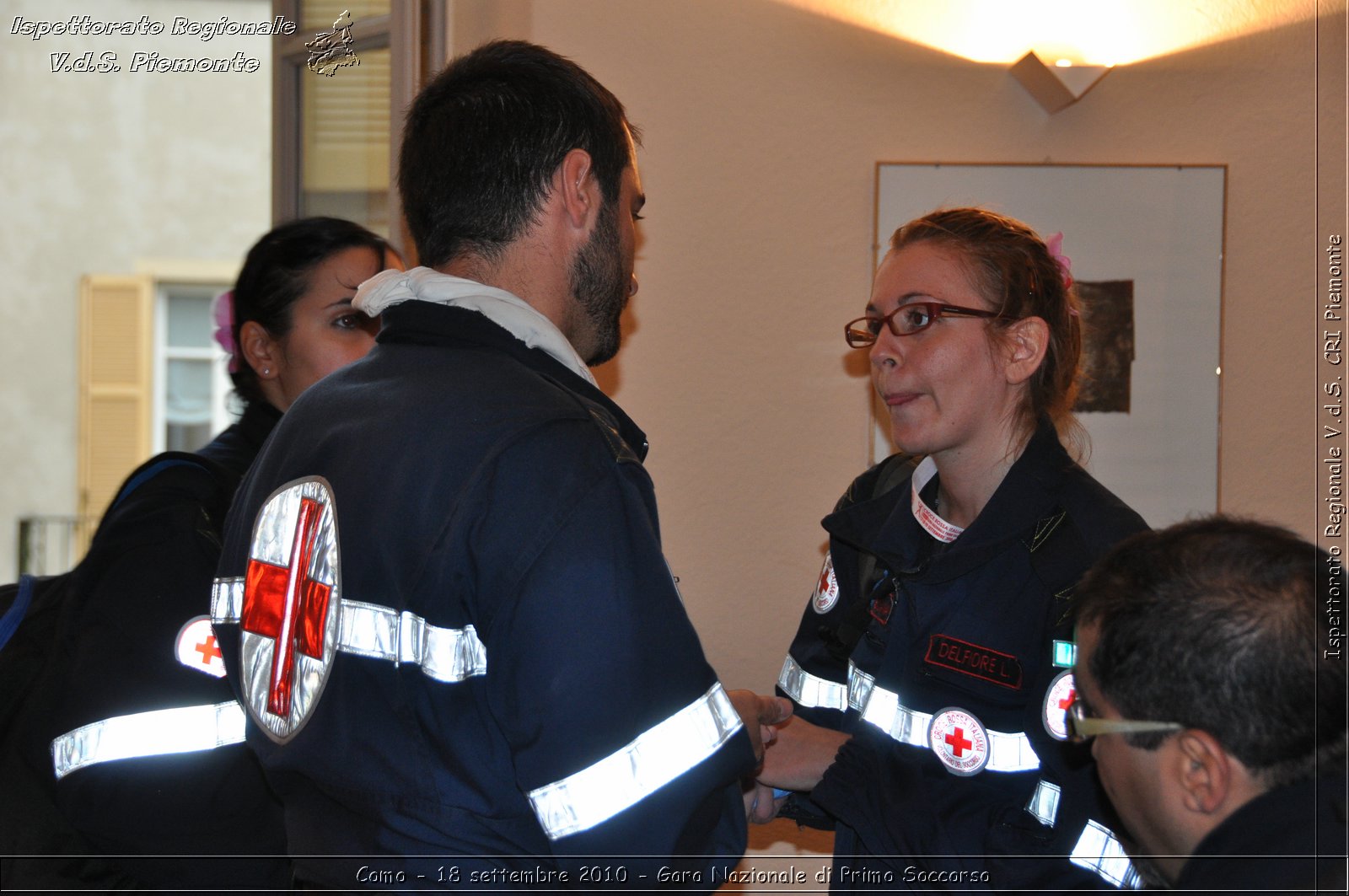 Como - 18 settembre 2010 - Gara Nazionale di Primo Soccorso -  Croce Rossa Italiana - Ispettorato Regionale Volontari del Soccorso Piemonte