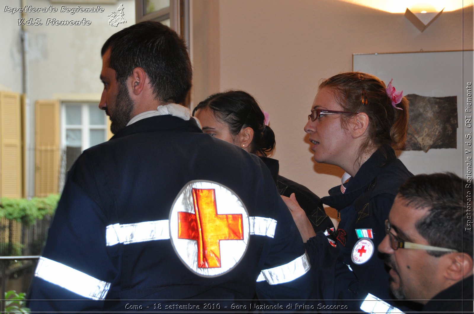 Como - 18 settembre 2010 - Gara Nazionale di Primo Soccorso -  Croce Rossa Italiana - Ispettorato Regionale Volontari del Soccorso Piemonte