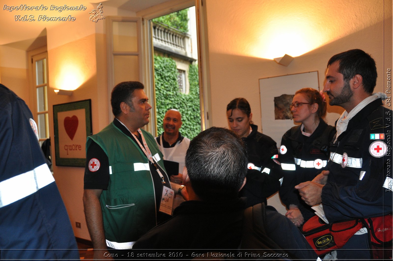 Como - 18 settembre 2010 - Gara Nazionale di Primo Soccorso -  Croce Rossa Italiana - Ispettorato Regionale Volontari del Soccorso Piemonte