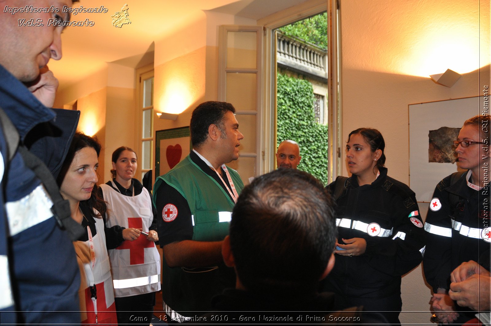 Como - 18 settembre 2010 - Gara Nazionale di Primo Soccorso -  Croce Rossa Italiana - Ispettorato Regionale Volontari del Soccorso Piemonte