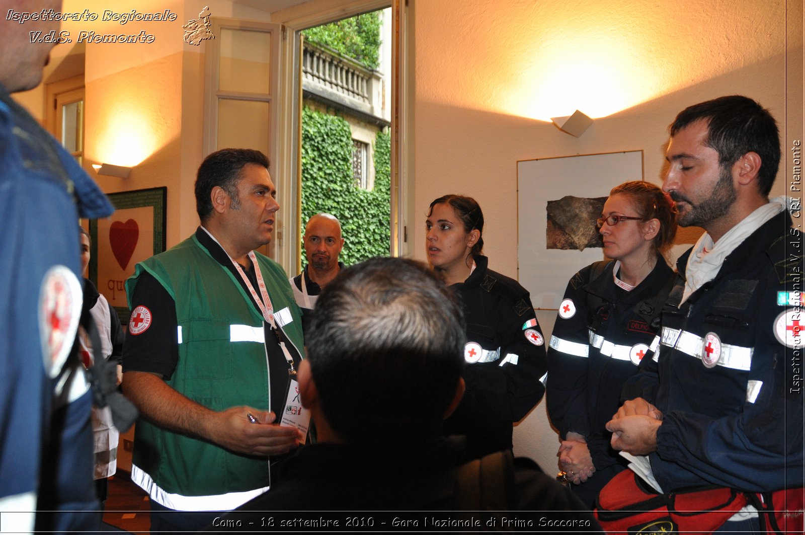 Como - 18 settembre 2010 - Gara Nazionale di Primo Soccorso -  Croce Rossa Italiana - Ispettorato Regionale Volontari del Soccorso Piemonte