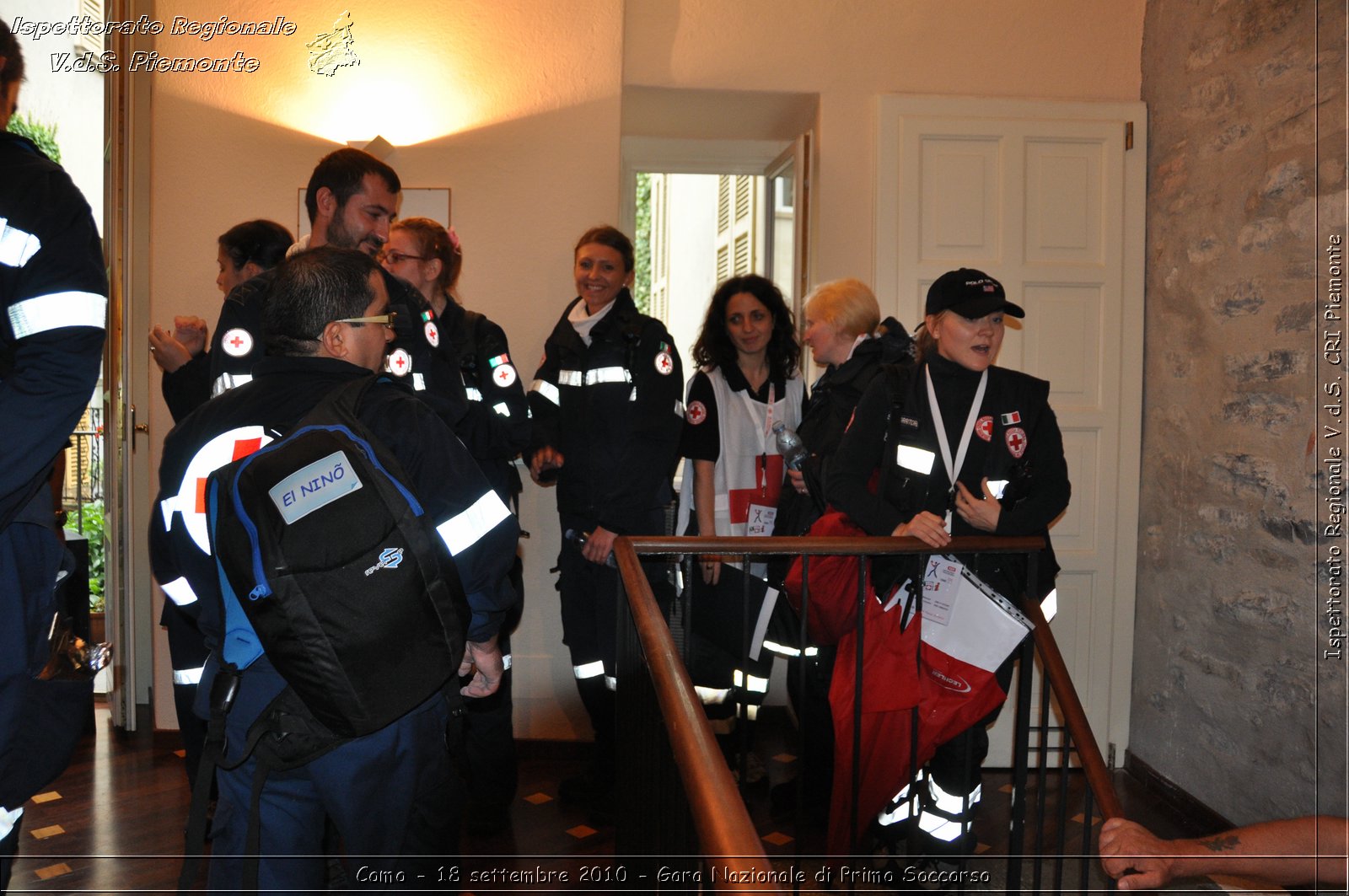 Como - 18 settembre 2010 - Gara Nazionale di Primo Soccorso -  Croce Rossa Italiana - Ispettorato Regionale Volontari del Soccorso Piemonte