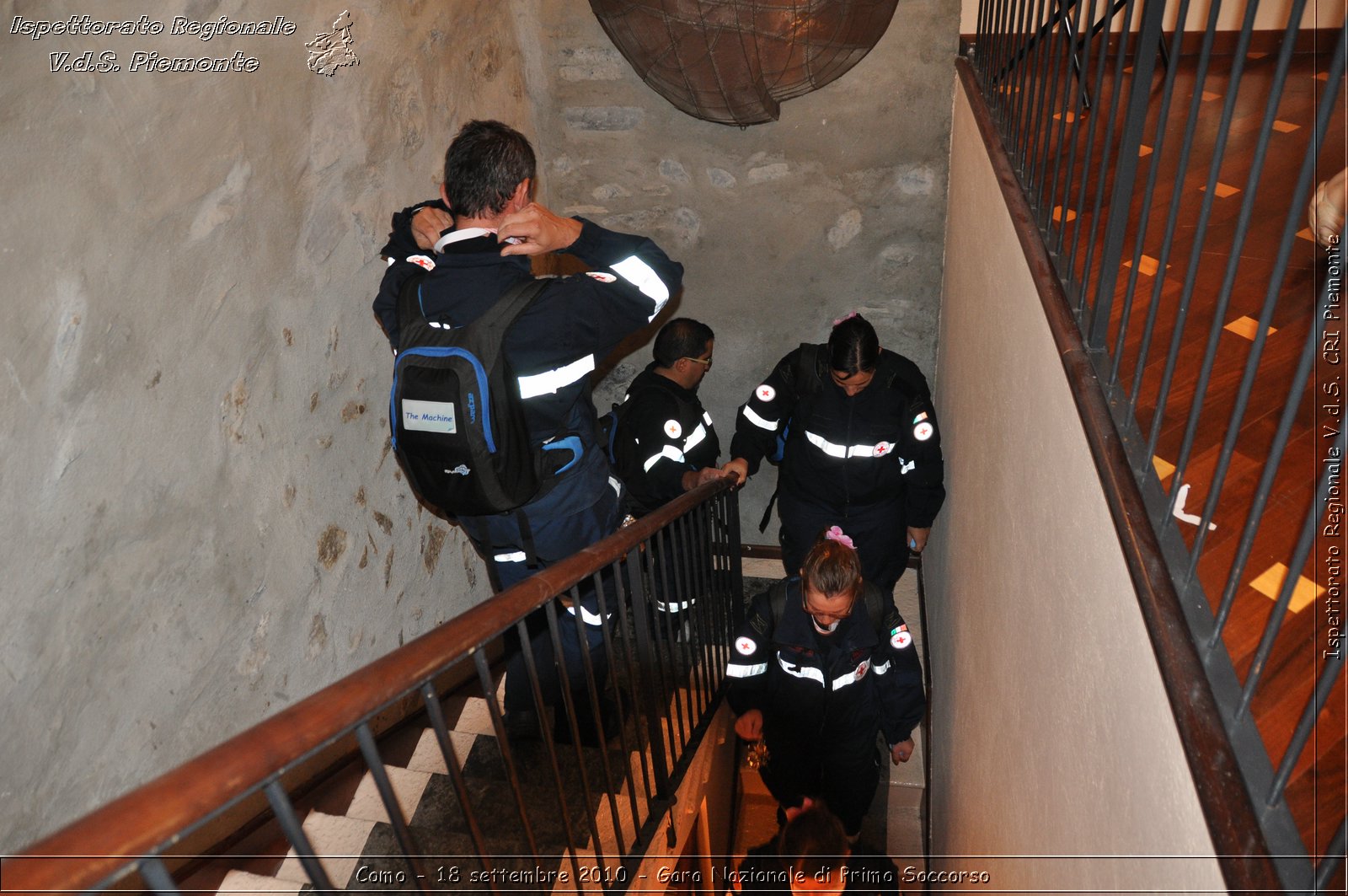 Como - 18 settembre 2010 - Gara Nazionale di Primo Soccorso -  Croce Rossa Italiana - Ispettorato Regionale Volontari del Soccorso Piemonte