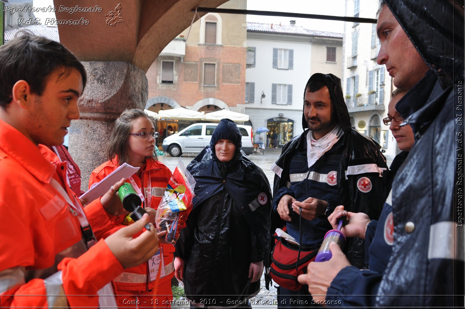 Como - 18 settembre 2010 - Gara Nazionale di Primo Soccorso -  Croce Rossa Italiana - Ispettorato Regionale Volontari del Soccorso Piemonte