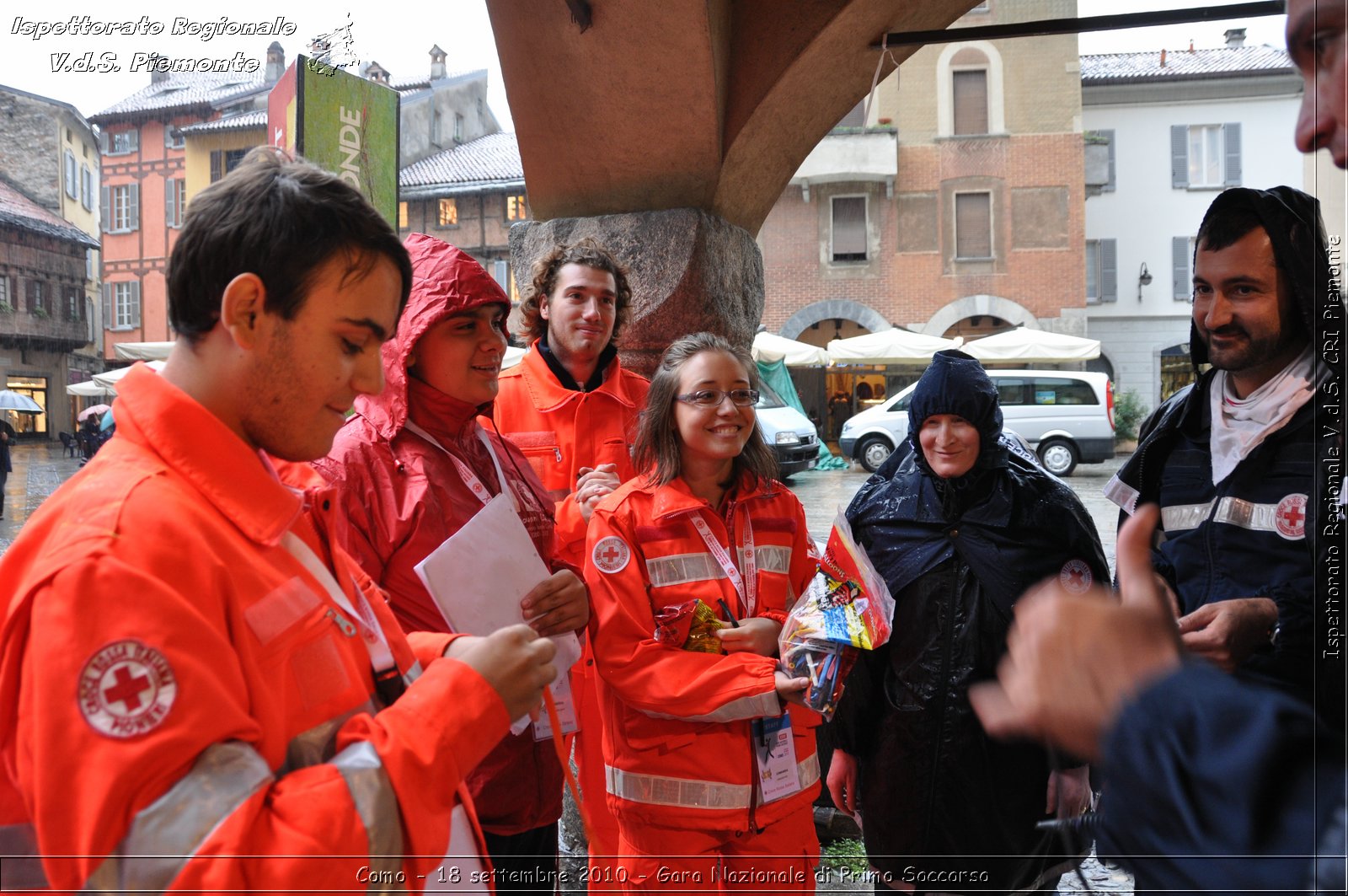 Como - 18 settembre 2010 - Gara Nazionale di Primo Soccorso -  Croce Rossa Italiana - Ispettorato Regionale Volontari del Soccorso Piemonte