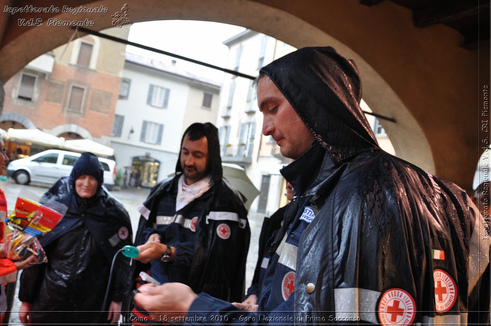 Como - 18 settembre 2010 - Gara Nazionale di Primo Soccorso -  Croce Rossa Italiana - Ispettorato Regionale Volontari del Soccorso Piemonte