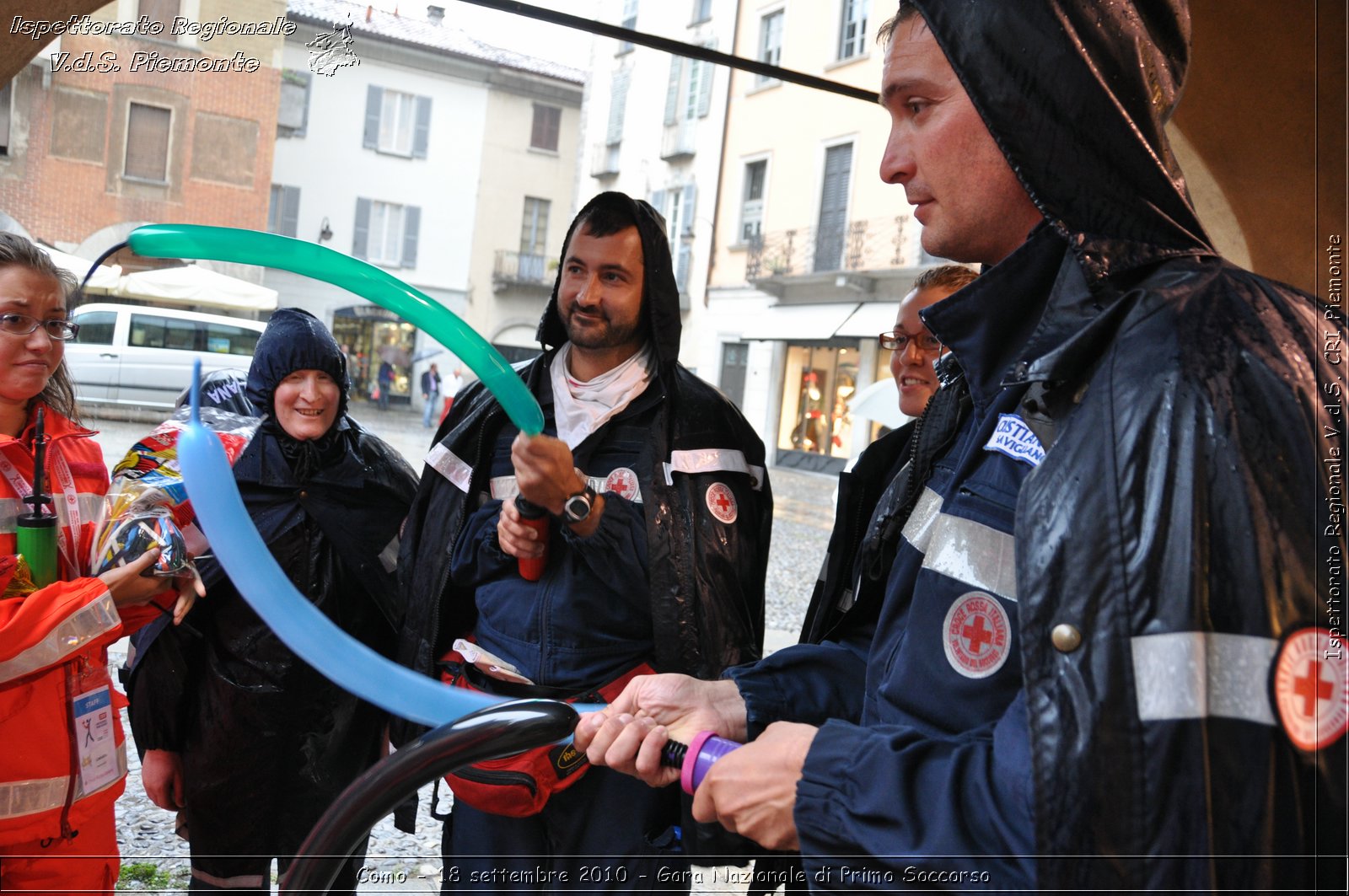 Como - 18 settembre 2010 - Gara Nazionale di Primo Soccorso -  Croce Rossa Italiana - Ispettorato Regionale Volontari del Soccorso Piemonte