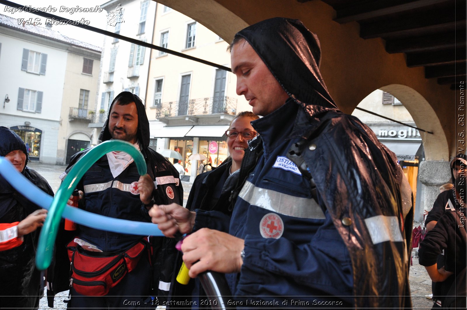 Como - 18 settembre 2010 - Gara Nazionale di Primo Soccorso -  Croce Rossa Italiana - Ispettorato Regionale Volontari del Soccorso Piemonte