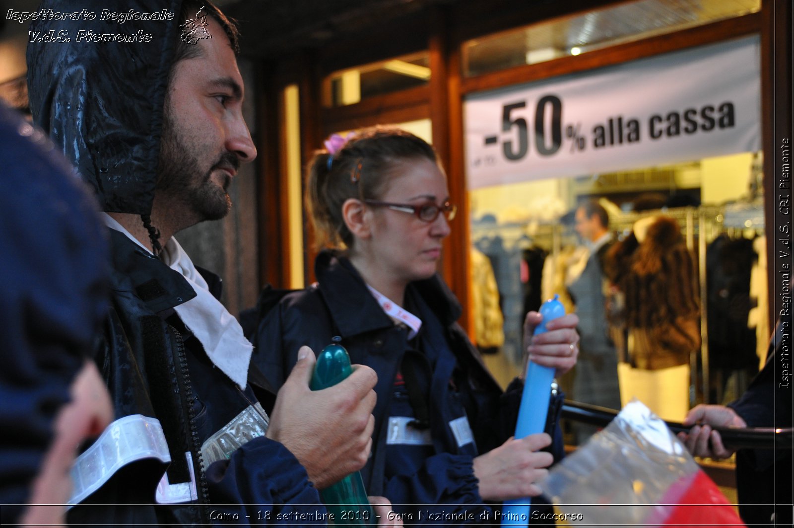 Como - 18 settembre 2010 - Gara Nazionale di Primo Soccorso -  Croce Rossa Italiana - Ispettorato Regionale Volontari del Soccorso Piemonte