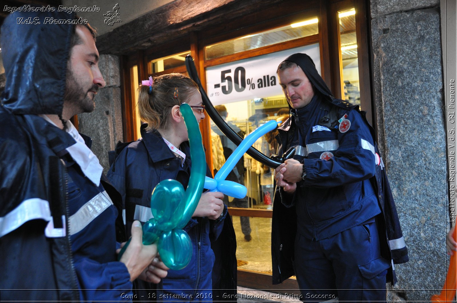 Como - 18 settembre 2010 - Gara Nazionale di Primo Soccorso -  Croce Rossa Italiana - Ispettorato Regionale Volontari del Soccorso Piemonte