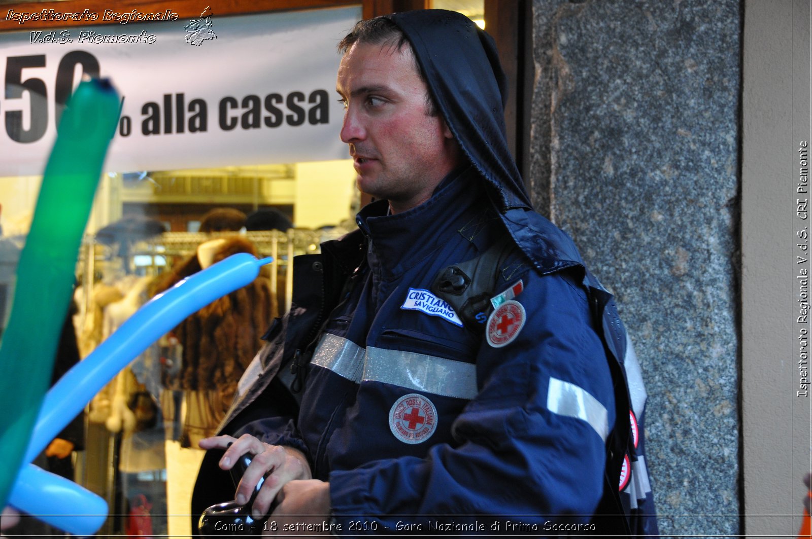 Como - 18 settembre 2010 - Gara Nazionale di Primo Soccorso -  Croce Rossa Italiana - Ispettorato Regionale Volontari del Soccorso Piemonte