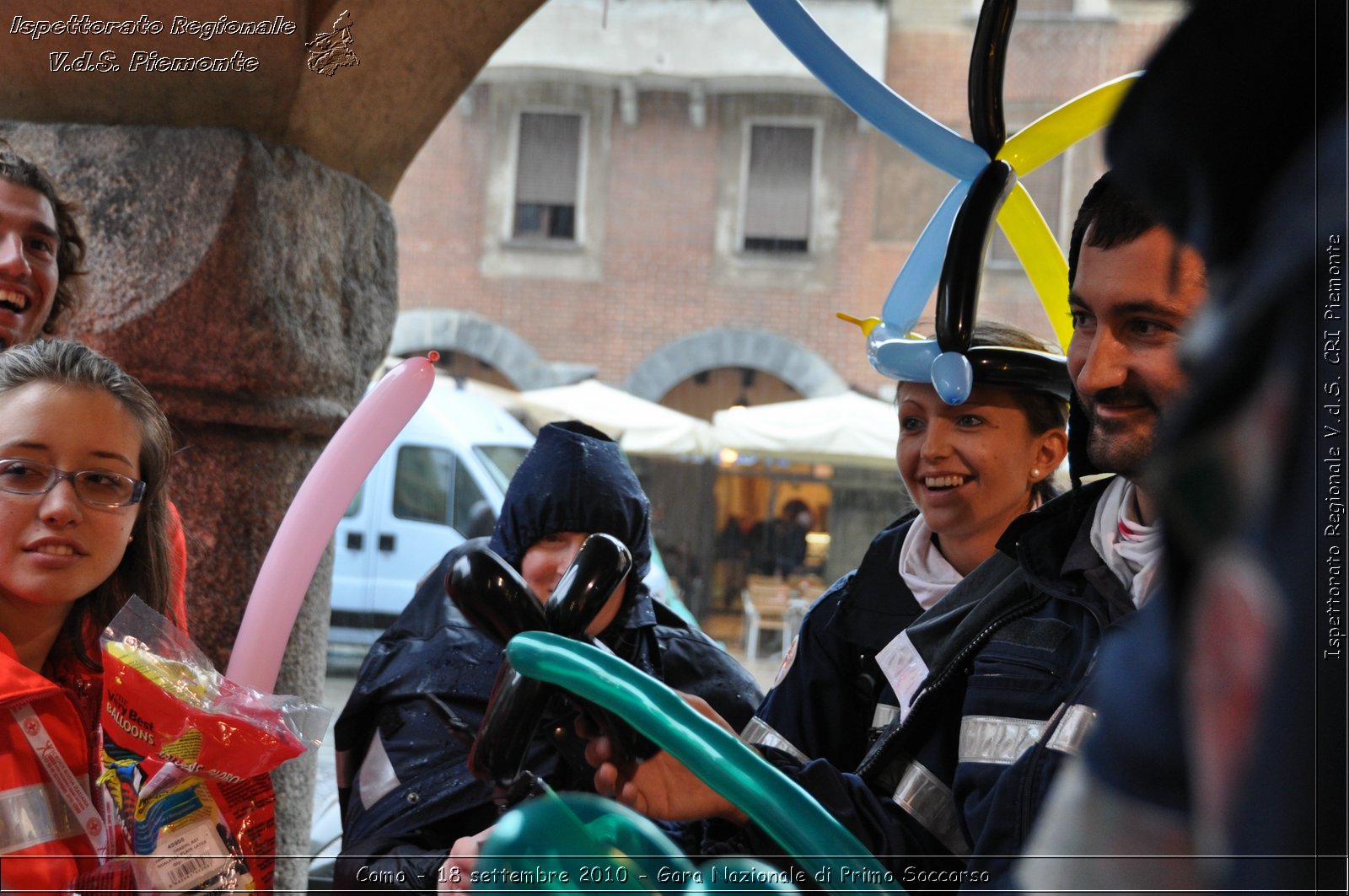 Como - 18 settembre 2010 - Gara Nazionale di Primo Soccorso -  Croce Rossa Italiana - Ispettorato Regionale Volontari del Soccorso Piemonte