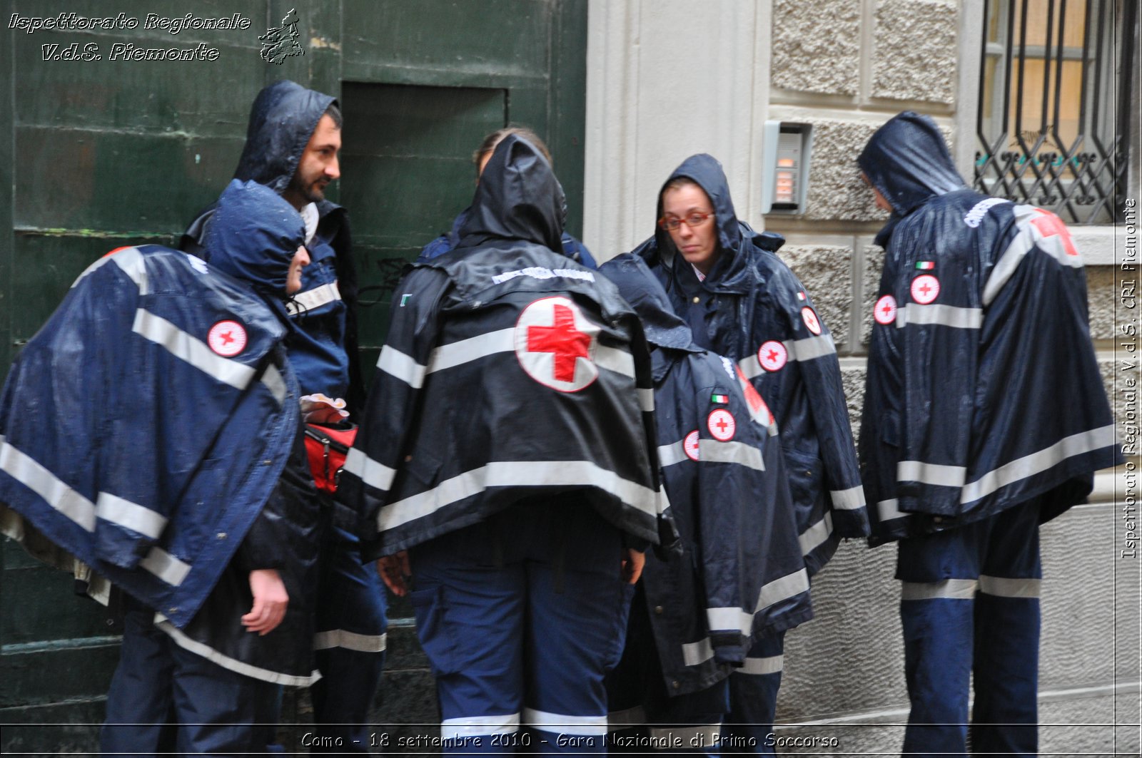 Como - 18 settembre 2010 - Gara Nazionale di Primo Soccorso -  Croce Rossa Italiana - Ispettorato Regionale Volontari del Soccorso Piemonte