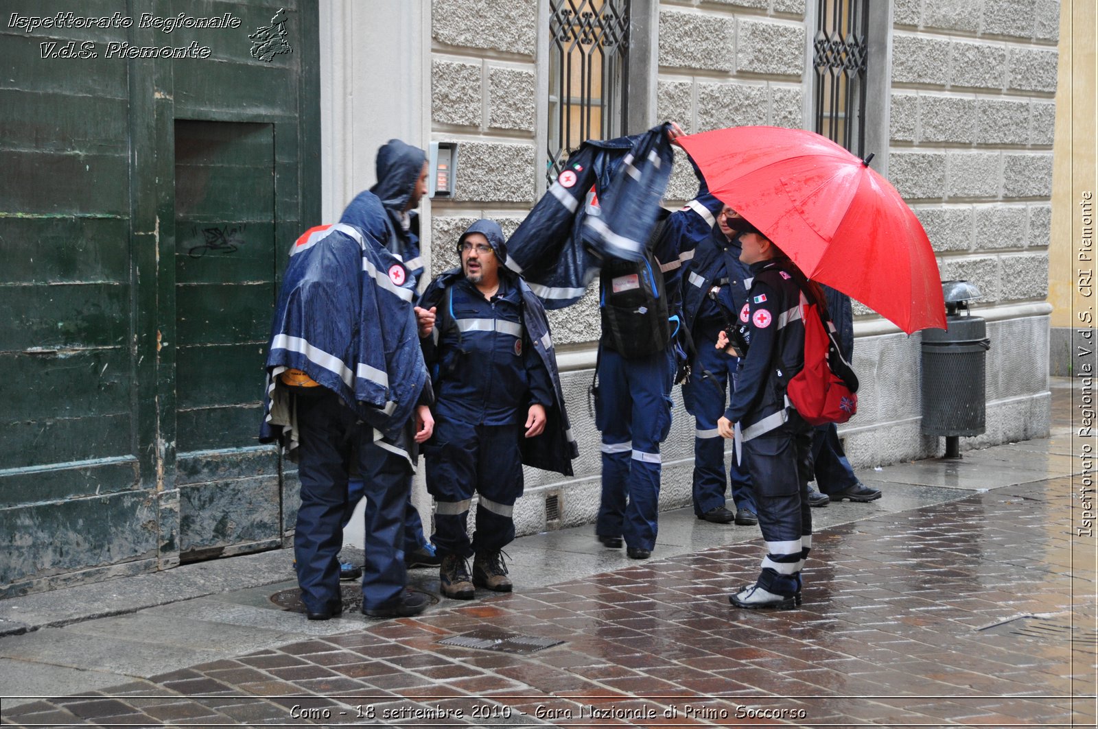 Como - 18 settembre 2010 - Gara Nazionale di Primo Soccorso -  Croce Rossa Italiana - Ispettorato Regionale Volontari del Soccorso Piemonte