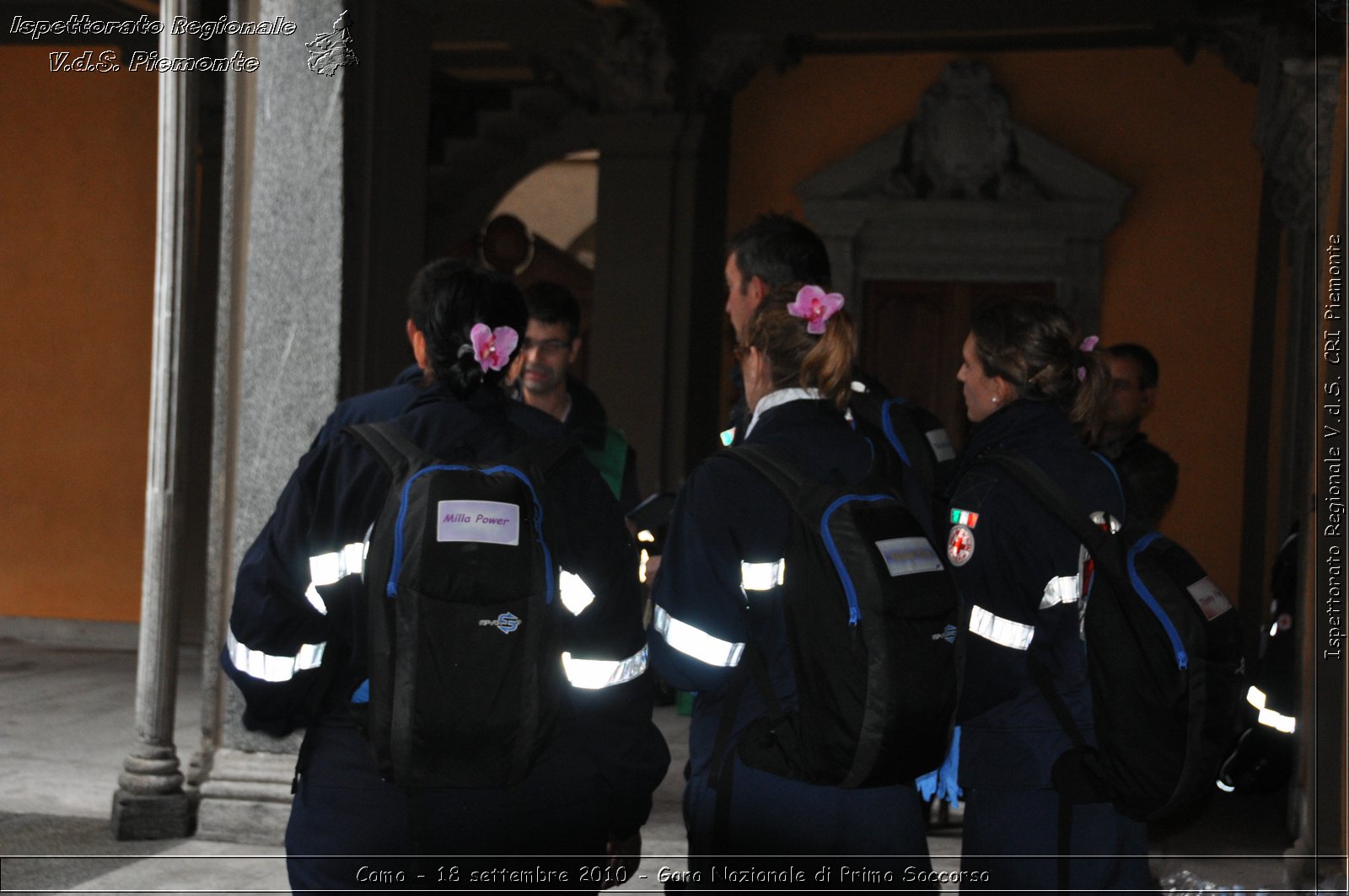 Como - 18 settembre 2010 - Gara Nazionale di Primo Soccorso -  Croce Rossa Italiana - Ispettorato Regionale Volontari del Soccorso Piemonte