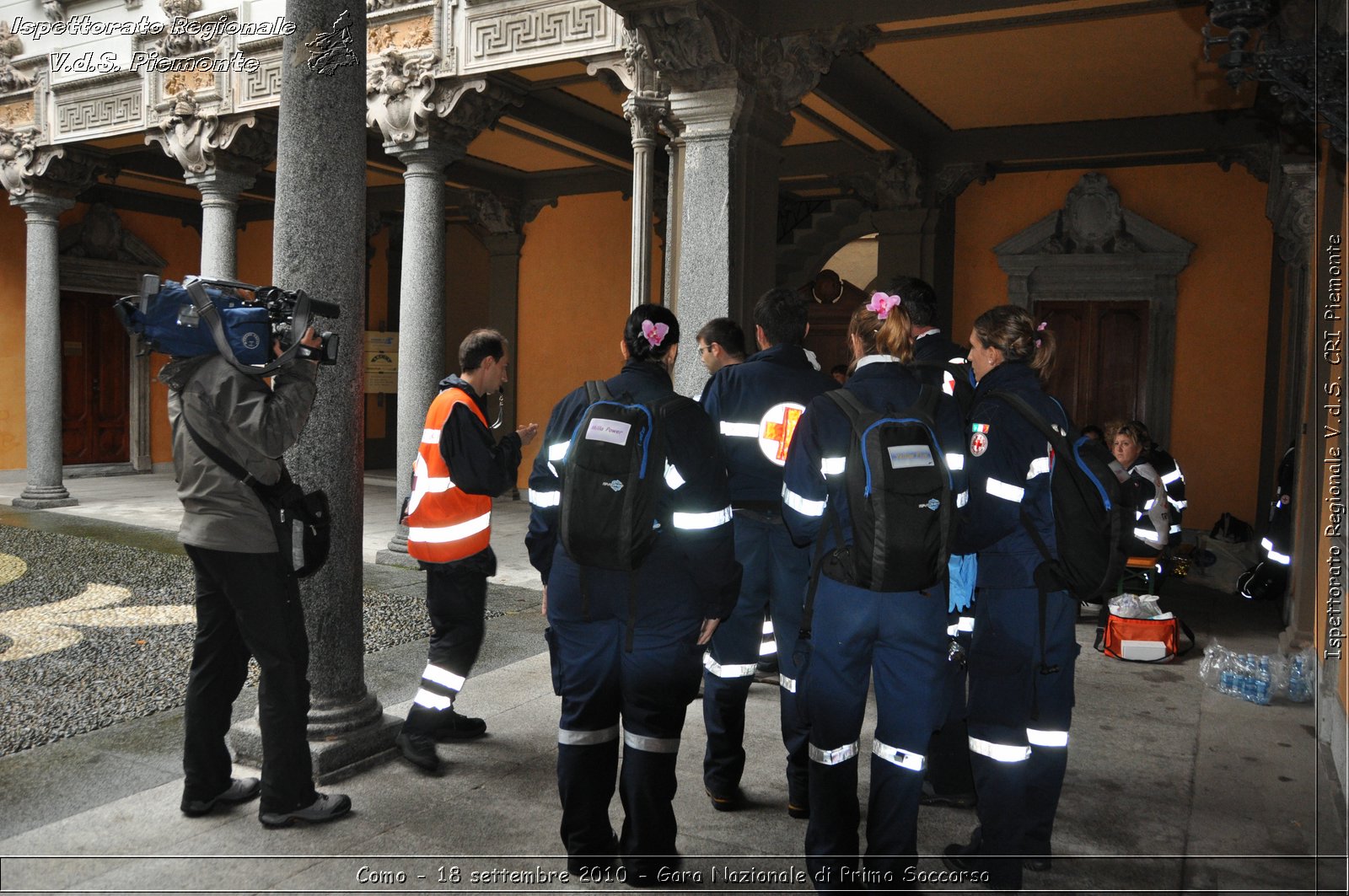 Como - 18 settembre 2010 - Gara Nazionale di Primo Soccorso -  Croce Rossa Italiana - Ispettorato Regionale Volontari del Soccorso Piemonte