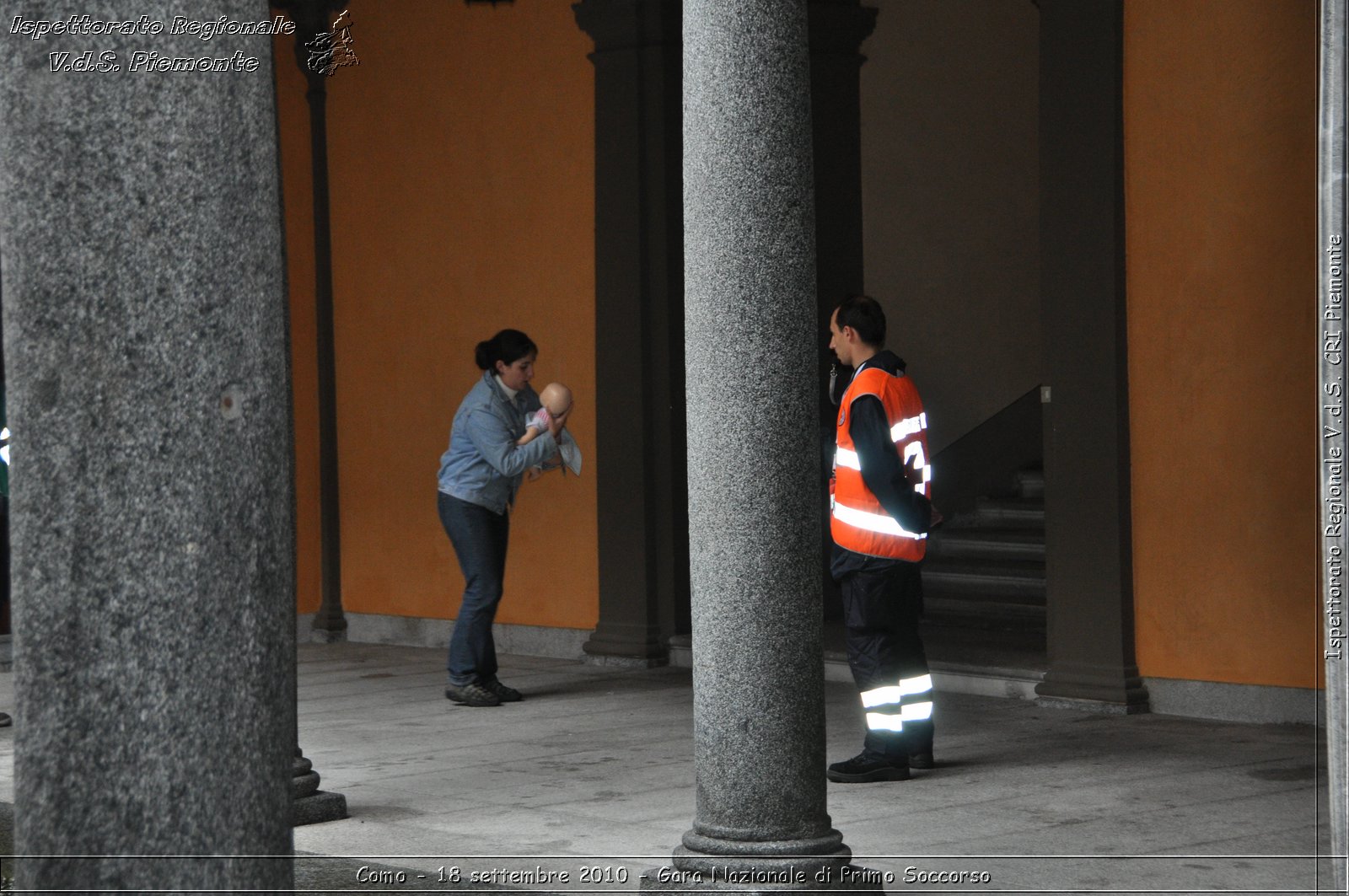 Como - 18 settembre 2010 - Gara Nazionale di Primo Soccorso -  Croce Rossa Italiana - Ispettorato Regionale Volontari del Soccorso Piemonte