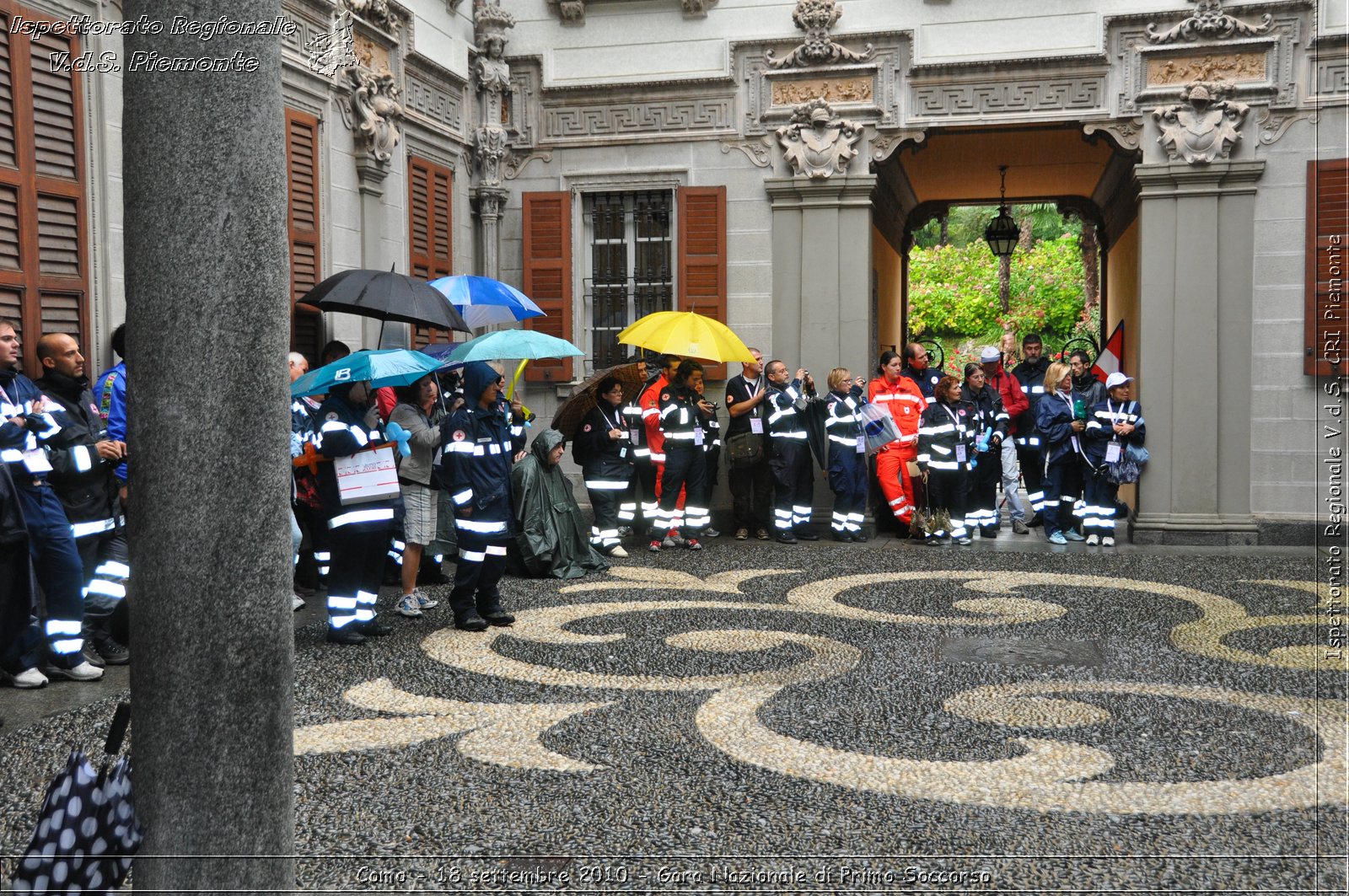 Como - 18 settembre 2010 - Gara Nazionale di Primo Soccorso -  Croce Rossa Italiana - Ispettorato Regionale Volontari del Soccorso Piemonte