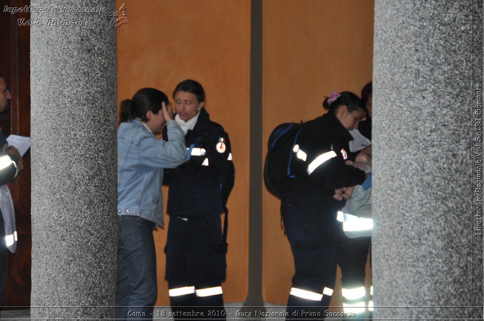 Como - 18 settembre 2010 - Gara Nazionale di Primo Soccorso -  Croce Rossa Italiana - Ispettorato Regionale Volontari del Soccorso Piemonte