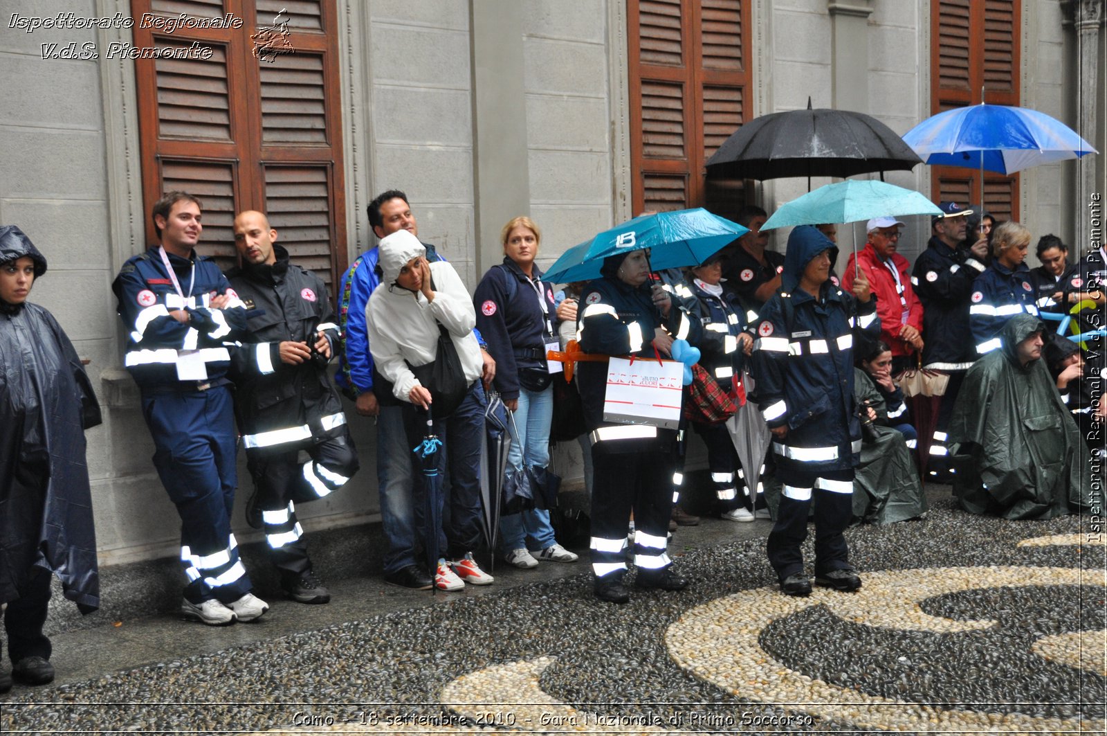 Como - 18 settembre 2010 - Gara Nazionale di Primo Soccorso -  Croce Rossa Italiana - Ispettorato Regionale Volontari del Soccorso Piemonte