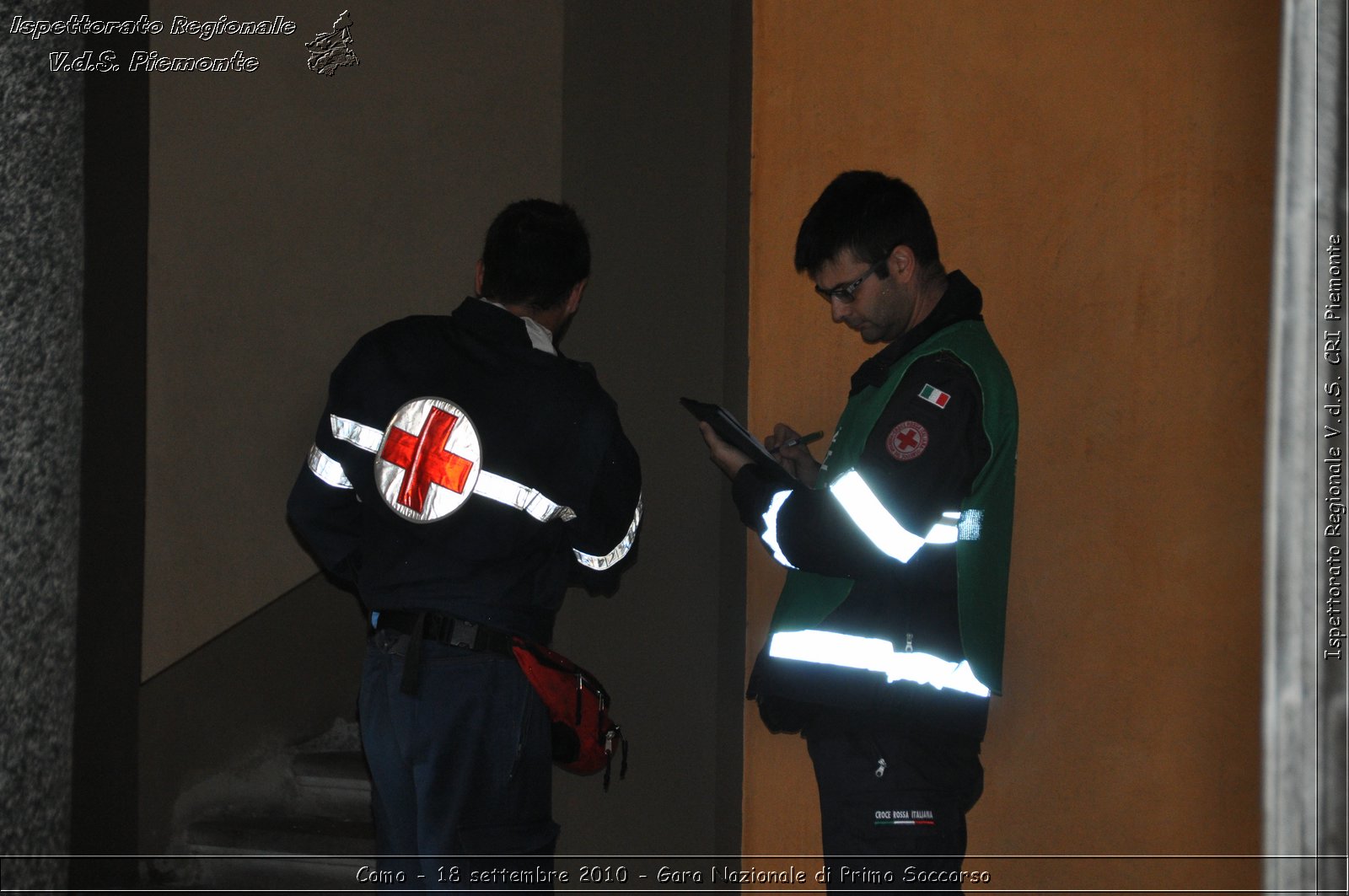 Como - 18 settembre 2010 - Gara Nazionale di Primo Soccorso -  Croce Rossa Italiana - Ispettorato Regionale Volontari del Soccorso Piemonte