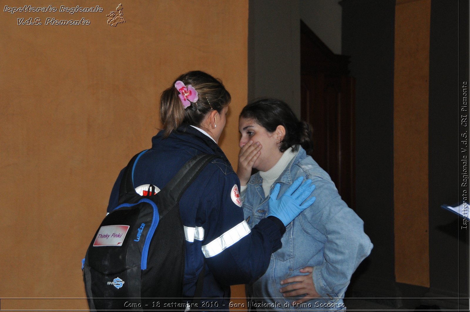 Como - 18 settembre 2010 - Gara Nazionale di Primo Soccorso -  Croce Rossa Italiana - Ispettorato Regionale Volontari del Soccorso Piemonte