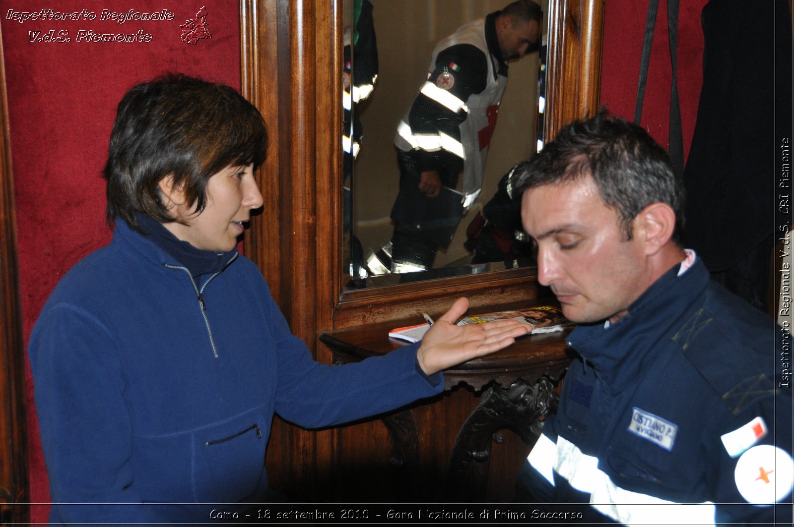 Como - 18 settembre 2010 - Gara Nazionale di Primo Soccorso -  Croce Rossa Italiana - Ispettorato Regionale Volontari del Soccorso Piemonte