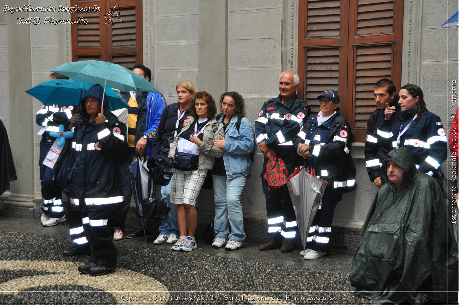 Como - 18 settembre 2010 - Gara Nazionale di Primo Soccorso -  Croce Rossa Italiana - Ispettorato Regionale Volontari del Soccorso Piemonte