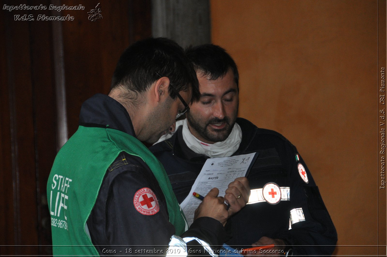 Como - 18 settembre 2010 - Gara Nazionale di Primo Soccorso -  Croce Rossa Italiana - Ispettorato Regionale Volontari del Soccorso Piemonte