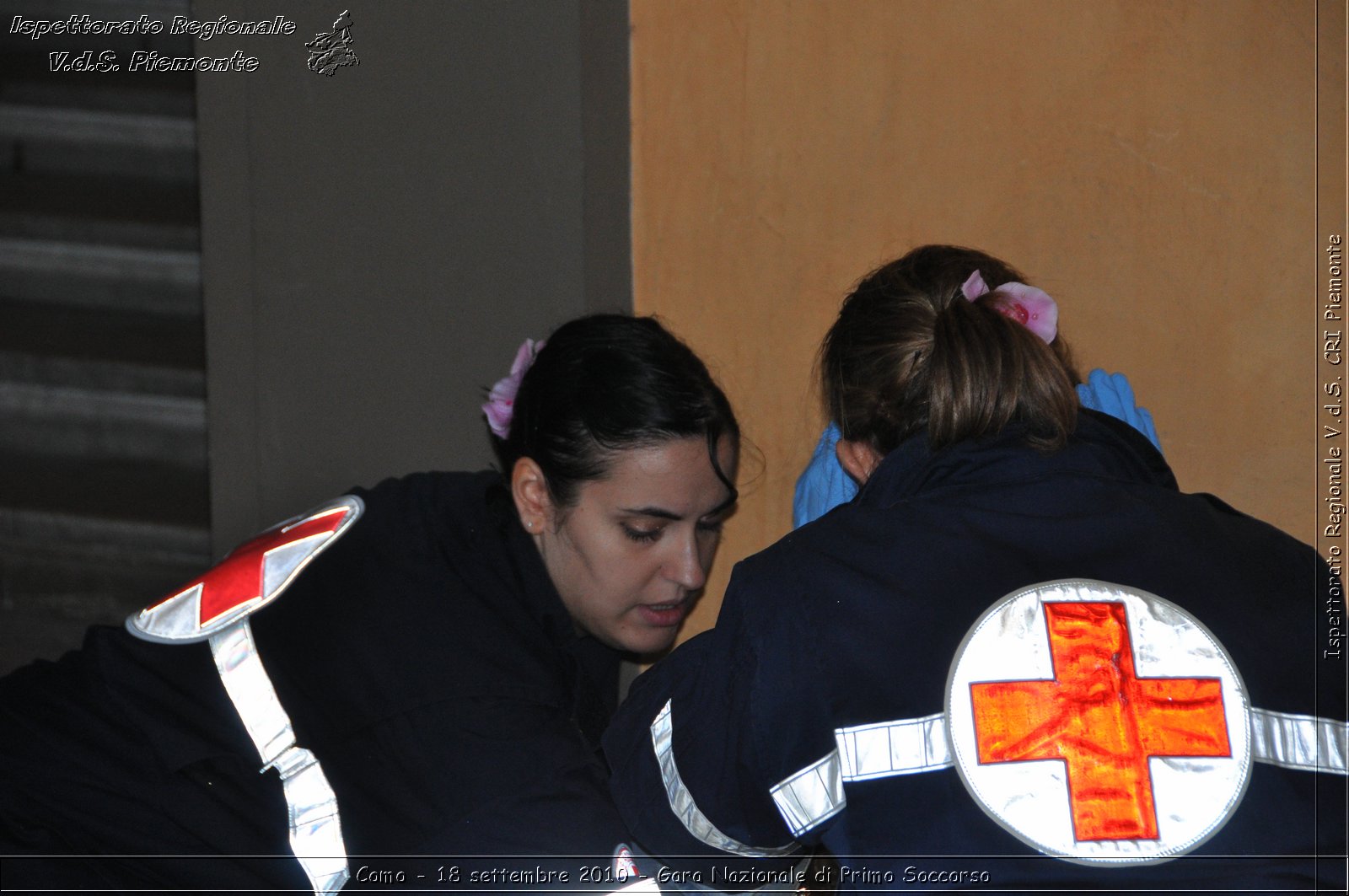 Como - 18 settembre 2010 - Gara Nazionale di Primo Soccorso -  Croce Rossa Italiana - Ispettorato Regionale Volontari del Soccorso Piemonte