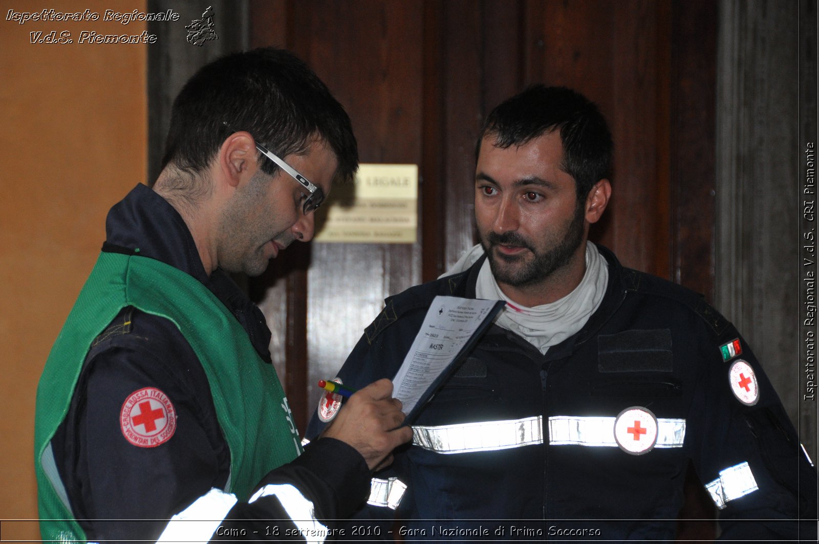 Como - 18 settembre 2010 - Gara Nazionale di Primo Soccorso -  Croce Rossa Italiana - Ispettorato Regionale Volontari del Soccorso Piemonte