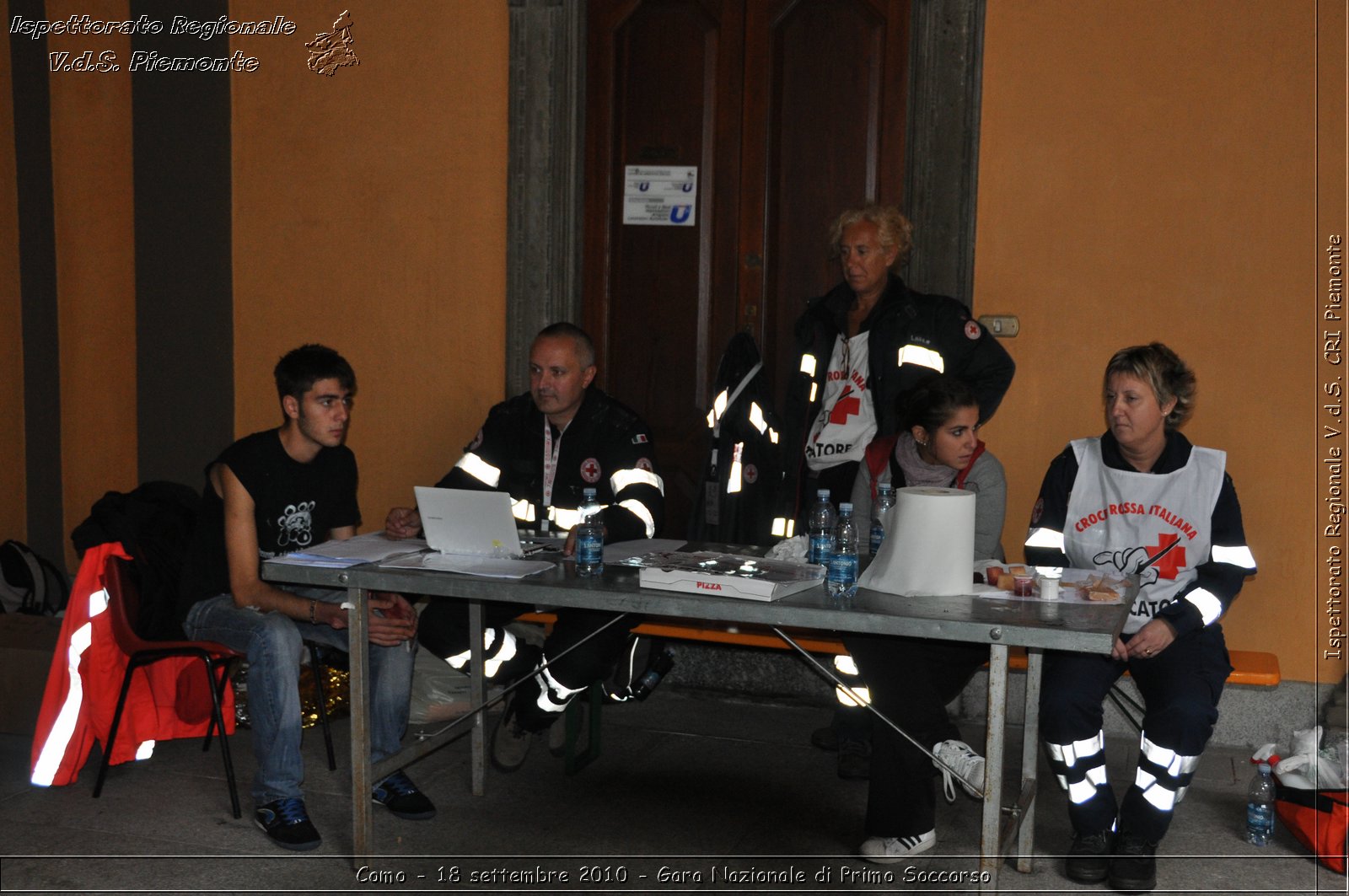 Como - 18 settembre 2010 - Gara Nazionale di Primo Soccorso -  Croce Rossa Italiana - Ispettorato Regionale Volontari del Soccorso Piemonte