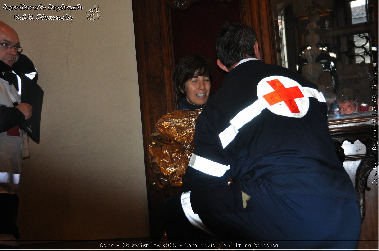 Como - 18 settembre 2010 - Gara Nazionale di Primo Soccorso -  Croce Rossa Italiana - Ispettorato Regionale Volontari del Soccorso Piemonte