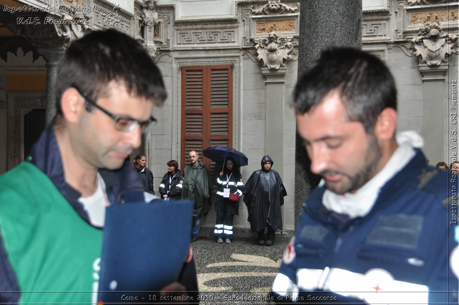 Como - 18 settembre 2010 - Gara Nazionale di Primo Soccorso -  Croce Rossa Italiana - Ispettorato Regionale Volontari del Soccorso Piemonte