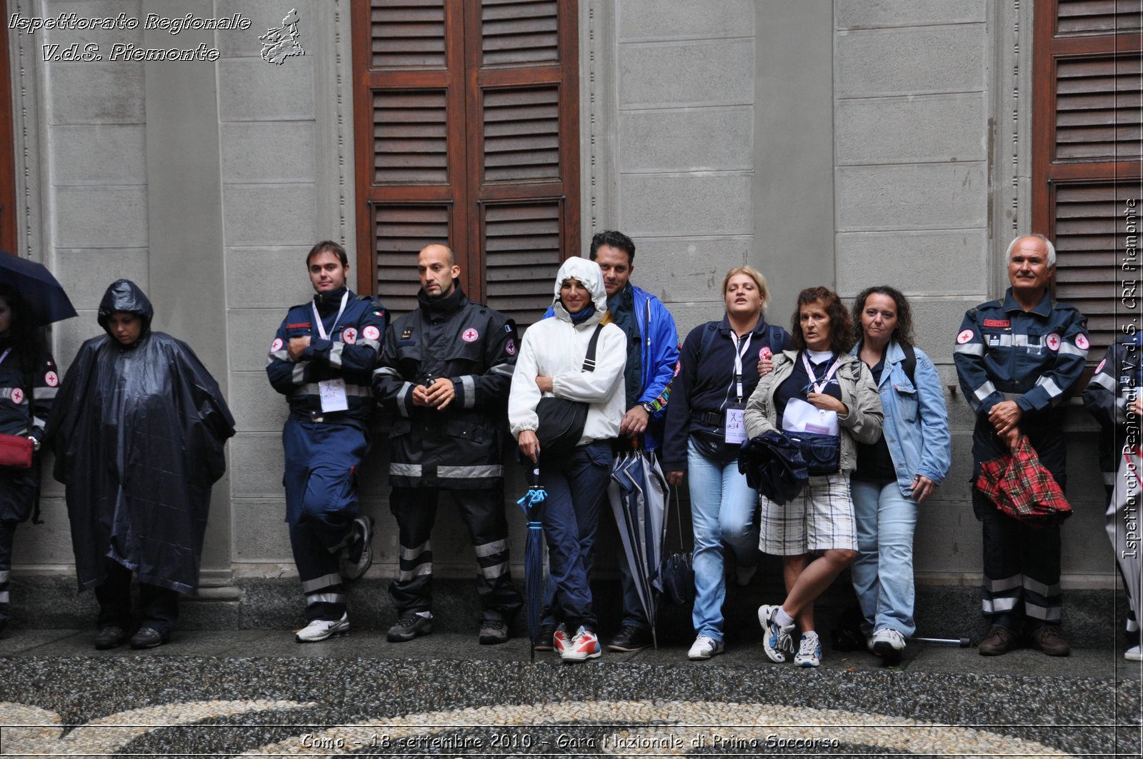 Como - 18 settembre 2010 - Gara Nazionale di Primo Soccorso -  Croce Rossa Italiana - Ispettorato Regionale Volontari del Soccorso Piemonte