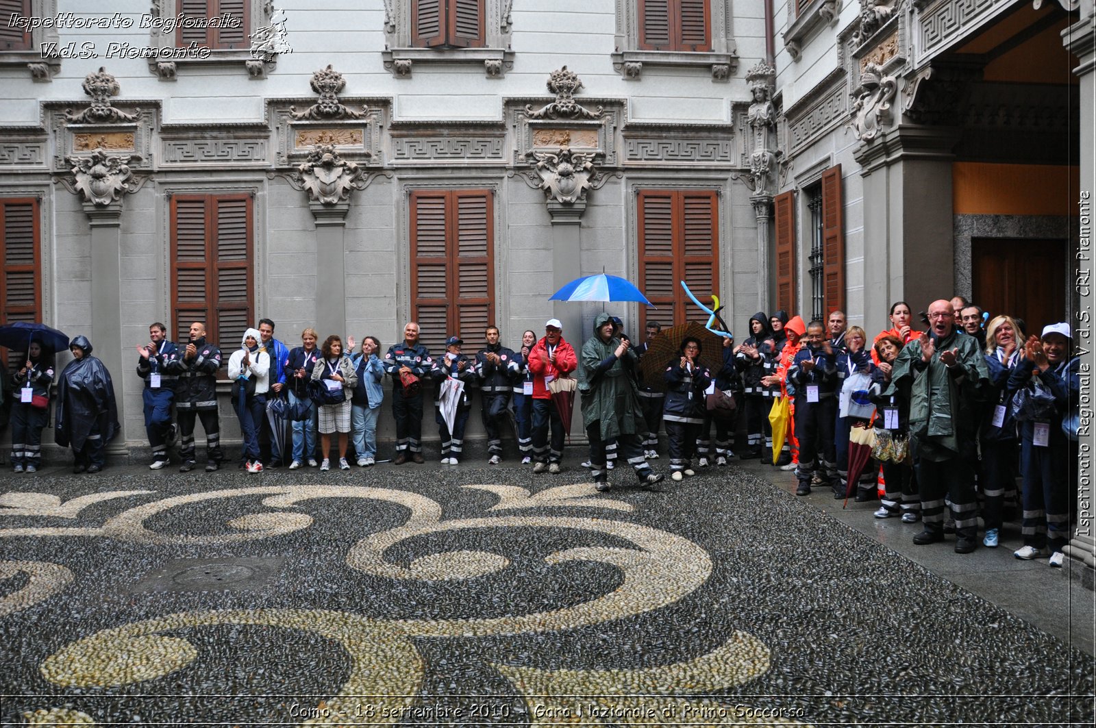 Como - 18 settembre 2010 - Gara Nazionale di Primo Soccorso -  Croce Rossa Italiana - Ispettorato Regionale Volontari del Soccorso Piemonte