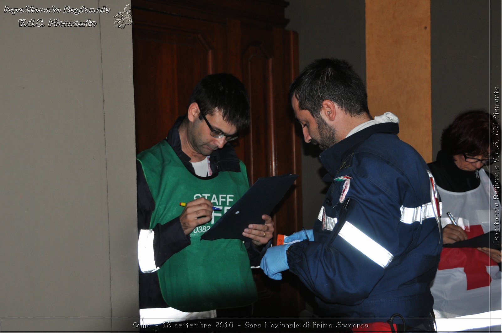 Como - 18 settembre 2010 - Gara Nazionale di Primo Soccorso -  Croce Rossa Italiana - Ispettorato Regionale Volontari del Soccorso Piemonte