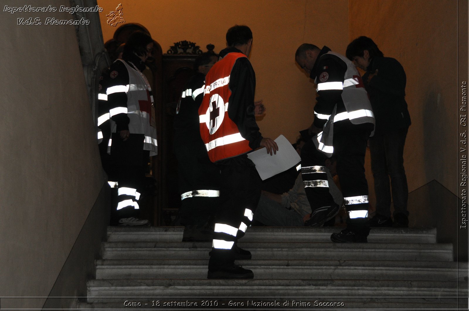 Como - 18 settembre 2010 - Gara Nazionale di Primo Soccorso -  Croce Rossa Italiana - Ispettorato Regionale Volontari del Soccorso Piemonte