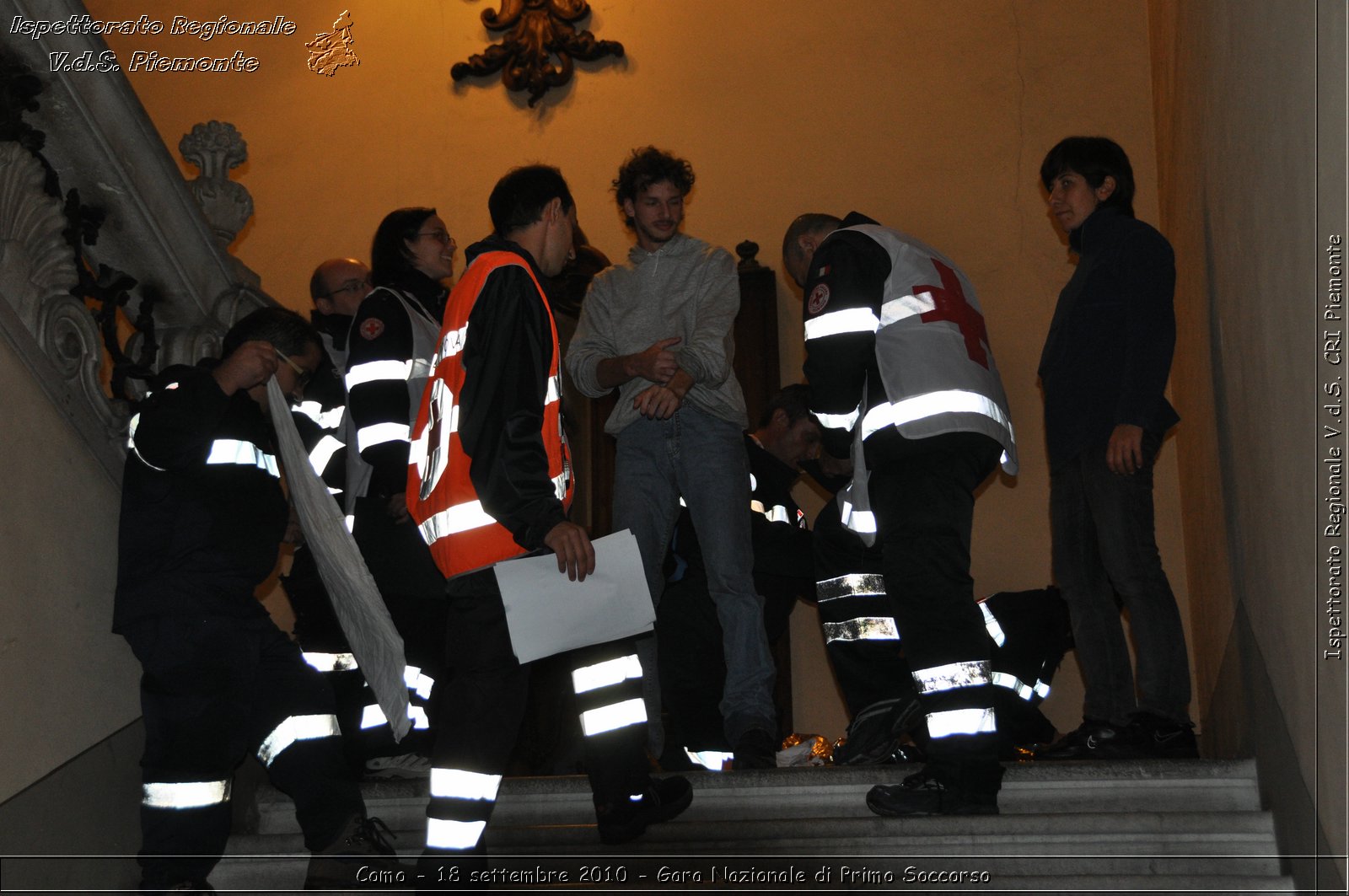 Como - 18 settembre 2010 - Gara Nazionale di Primo Soccorso -  Croce Rossa Italiana - Ispettorato Regionale Volontari del Soccorso Piemonte